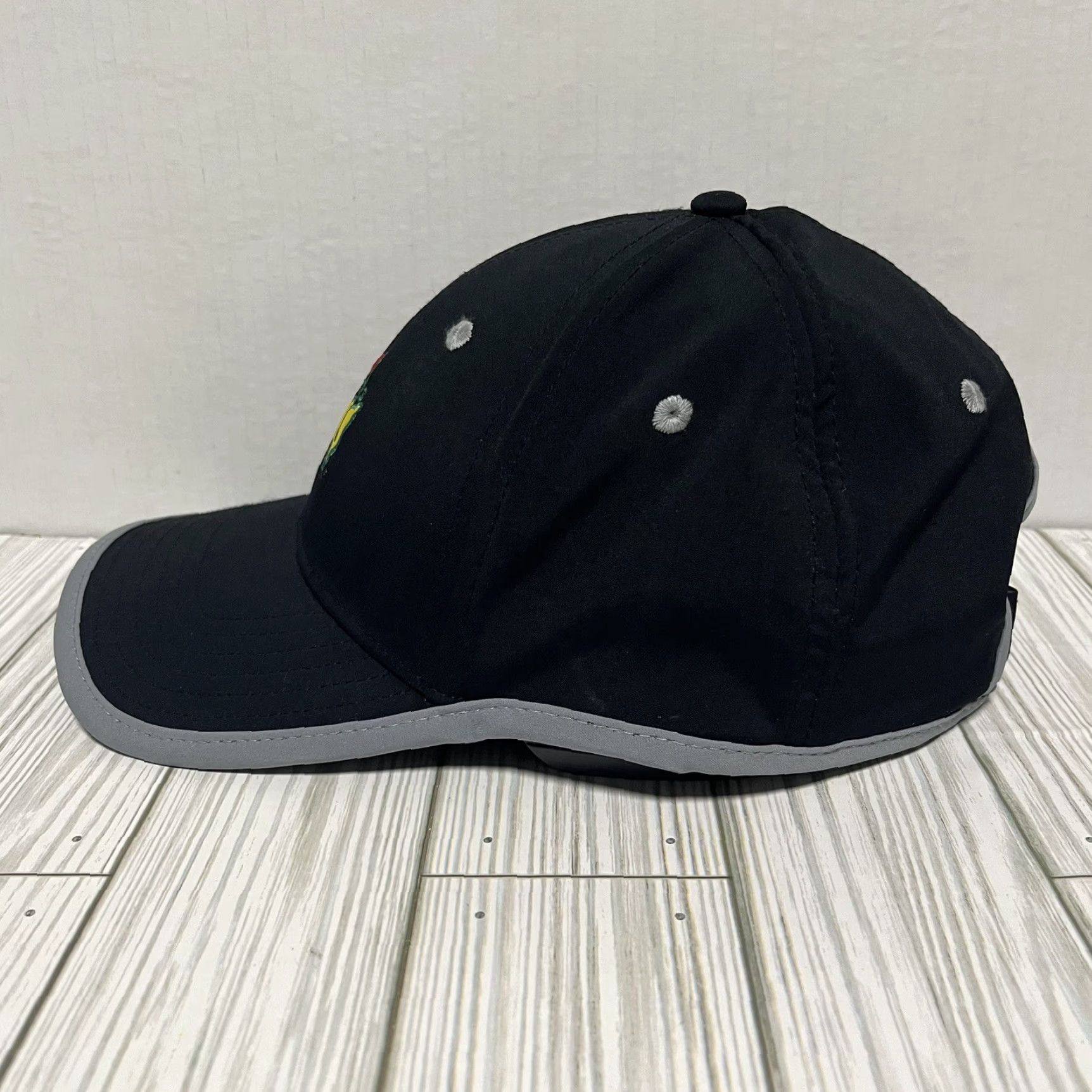 American Needle American Needle The Masters Hat Cap Strap Back Black Golf Hat Mens - One Size, Adjustable, Breathable, Lightweight, Casual Golfing, USA Theme Size ONE SIZE - 3 Thumbnail