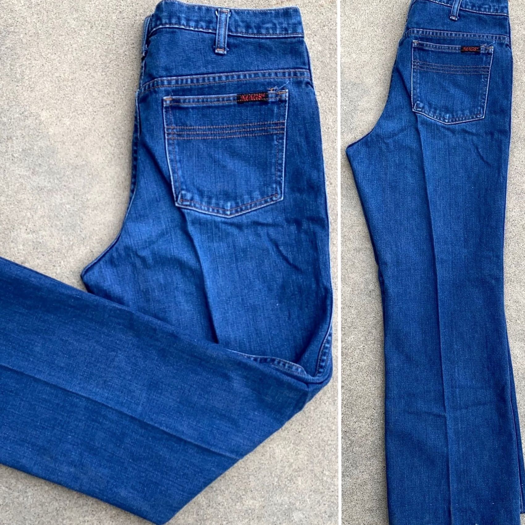 Area VINTAGE Mags Jeans Shirt? (Oops) Size US 34 / EU 50 - 2 Thumbnail