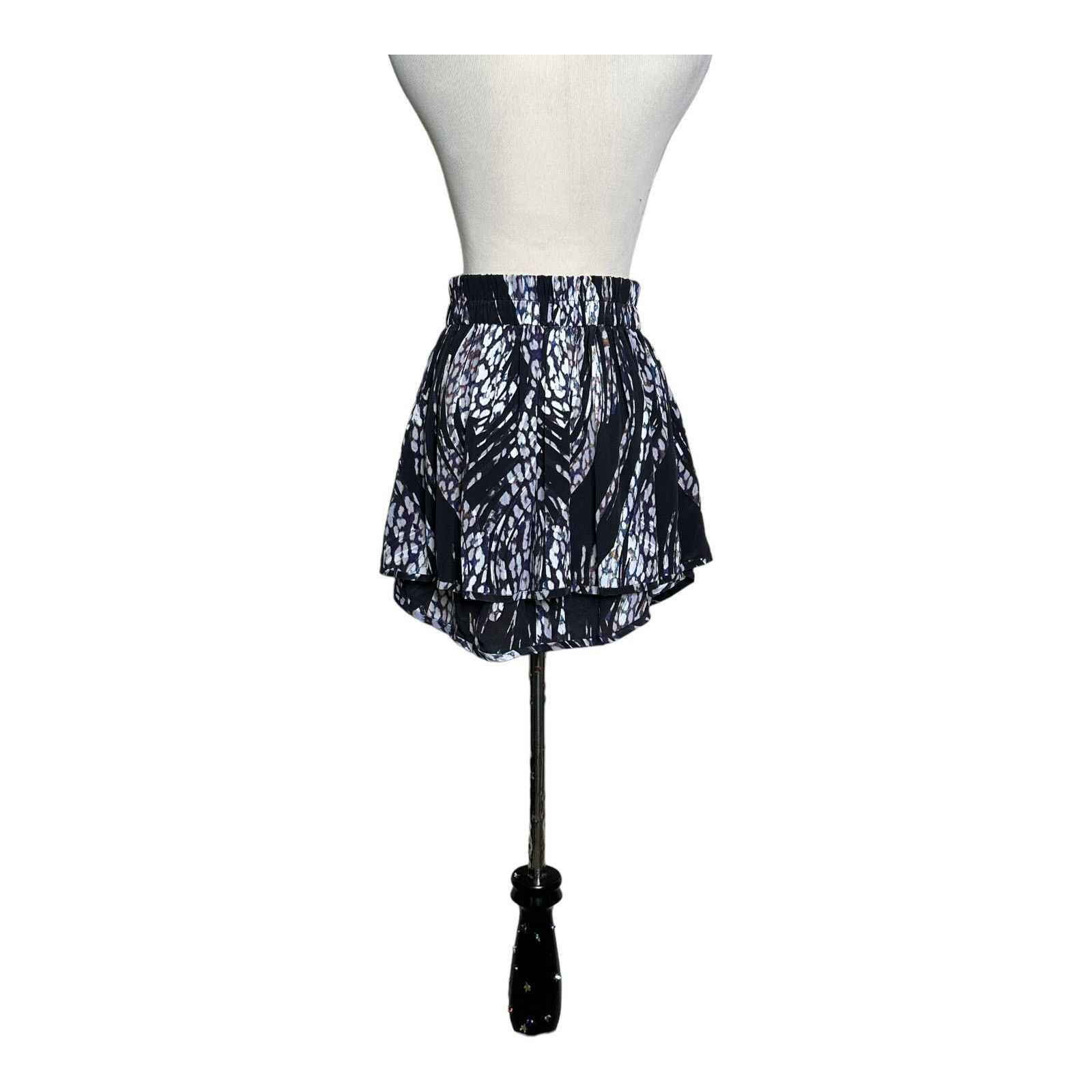 Iro IRO multi print silk layered mini skirt size 34 - US 2 Size 26" / US 2 / IT 38 - 11 Thumbnail