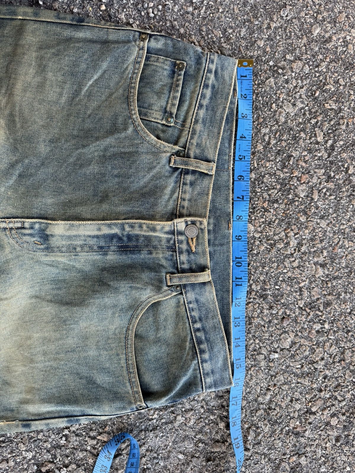 Japanese Brand × Jean × Rusty VINTAGE GL RUSTY JEAN RIPPEP FADED DENIM PANTS Size US 32 / EU 48 - 6 Thumbnail