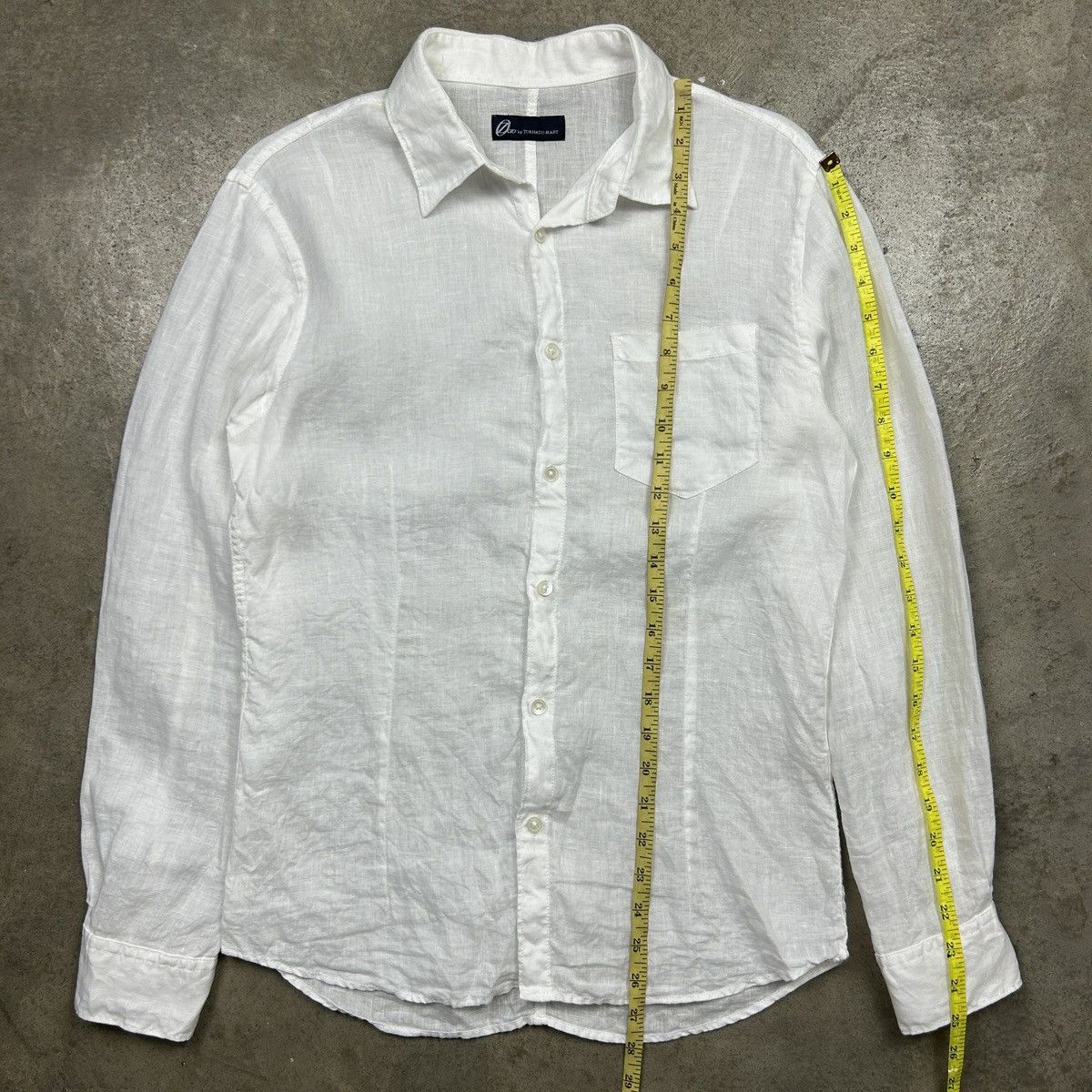 Tornado Mart zero by tornado mart linen shirt Size US M / EU 48-50 / 2 - 13 Thumbnail