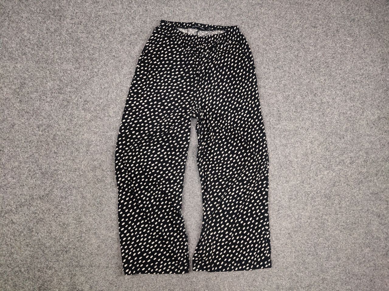 Gudrun Sjoden Gudrun Sjödén Design Cotton Peas Wide Leg Cropped Pants Size 30" / US 8 / IT 44 - 6 Thumbnail