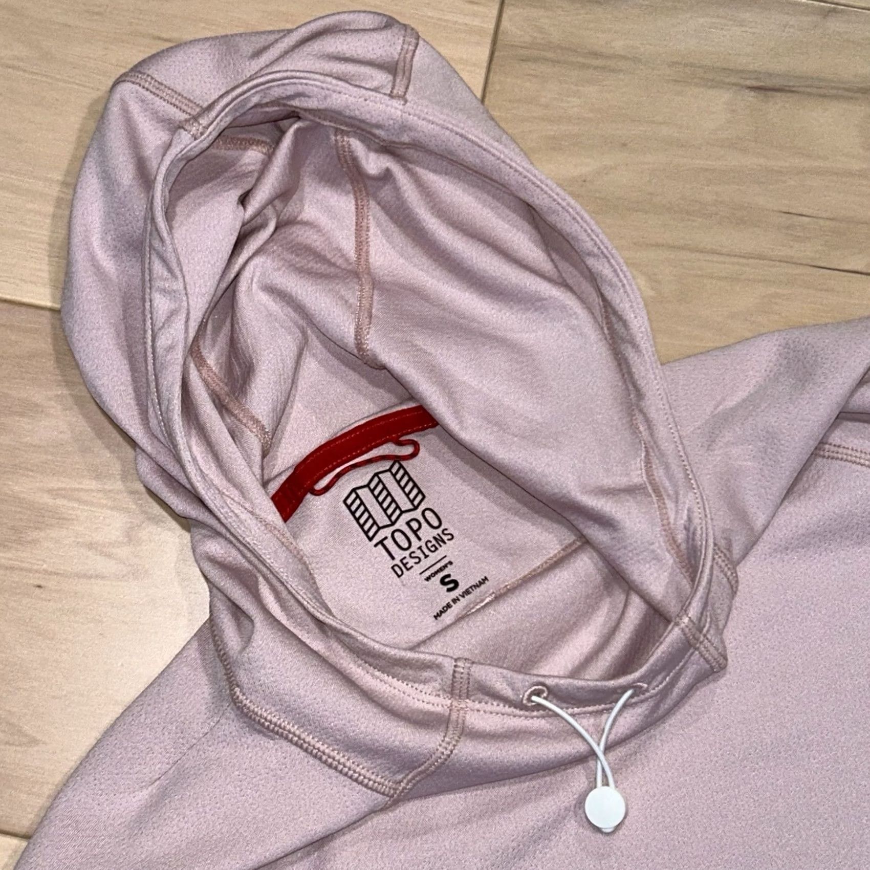 Topo Designs VINTAGE? Topo Designs River Hoodie Pink Women’s Small Size S / US 4 / IT 40 - 3 Thumbnail