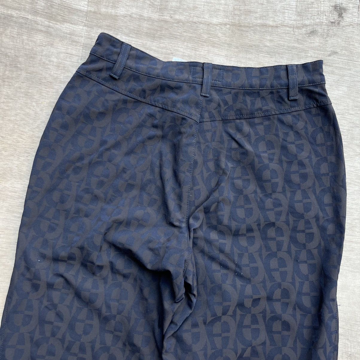 Aigner × Balenciaga AIGNER MONOGRAM STRETCH LONG PANTS Size 30" / US 8 / IT 44 - 7 Thumbnail