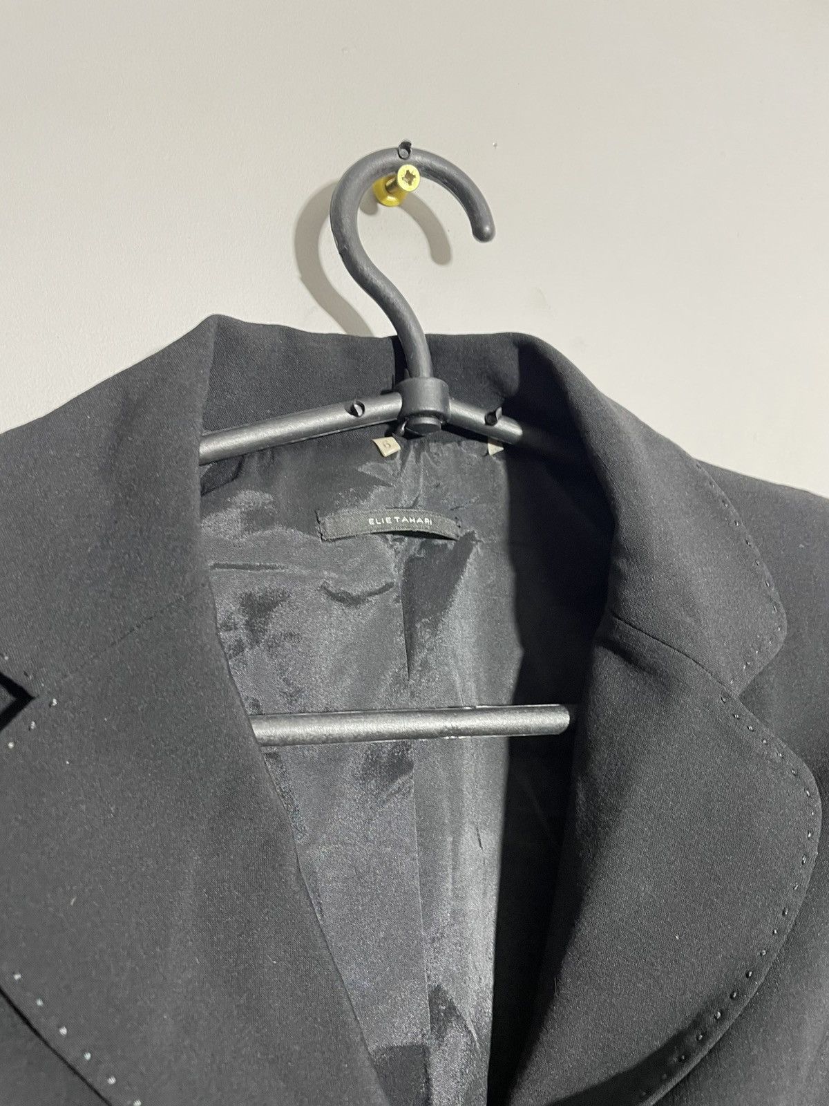Elie Tahari Elie Tahari Black Blazer Size M / US 6-8 / IT 42-44 - 7 Thumbnail