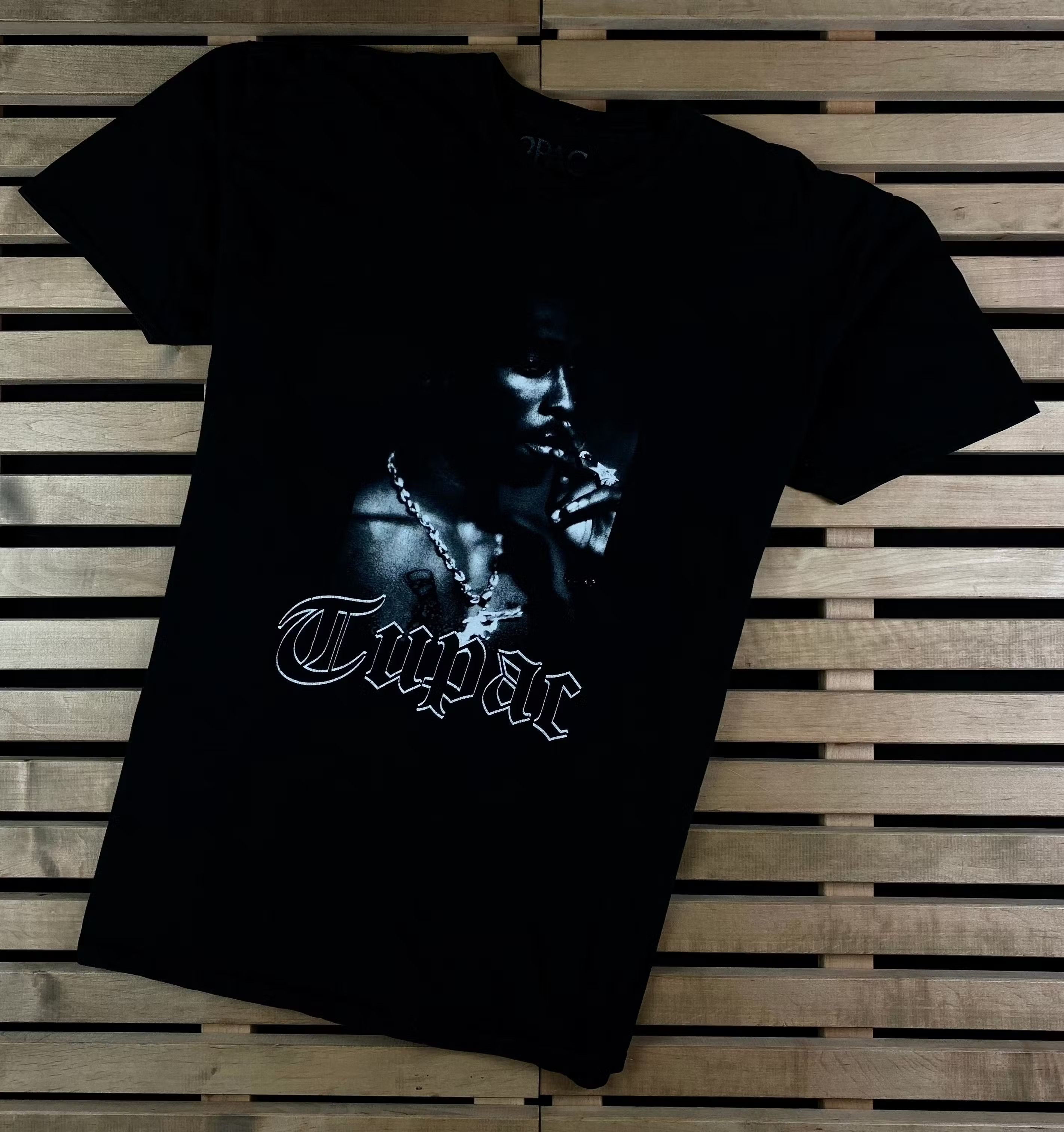 Band Tees × Vintage Mens Vintage T Shirt 2Pac Tupac Size M Size US M / EU 48-50 / 2 - 1 Thumbnail