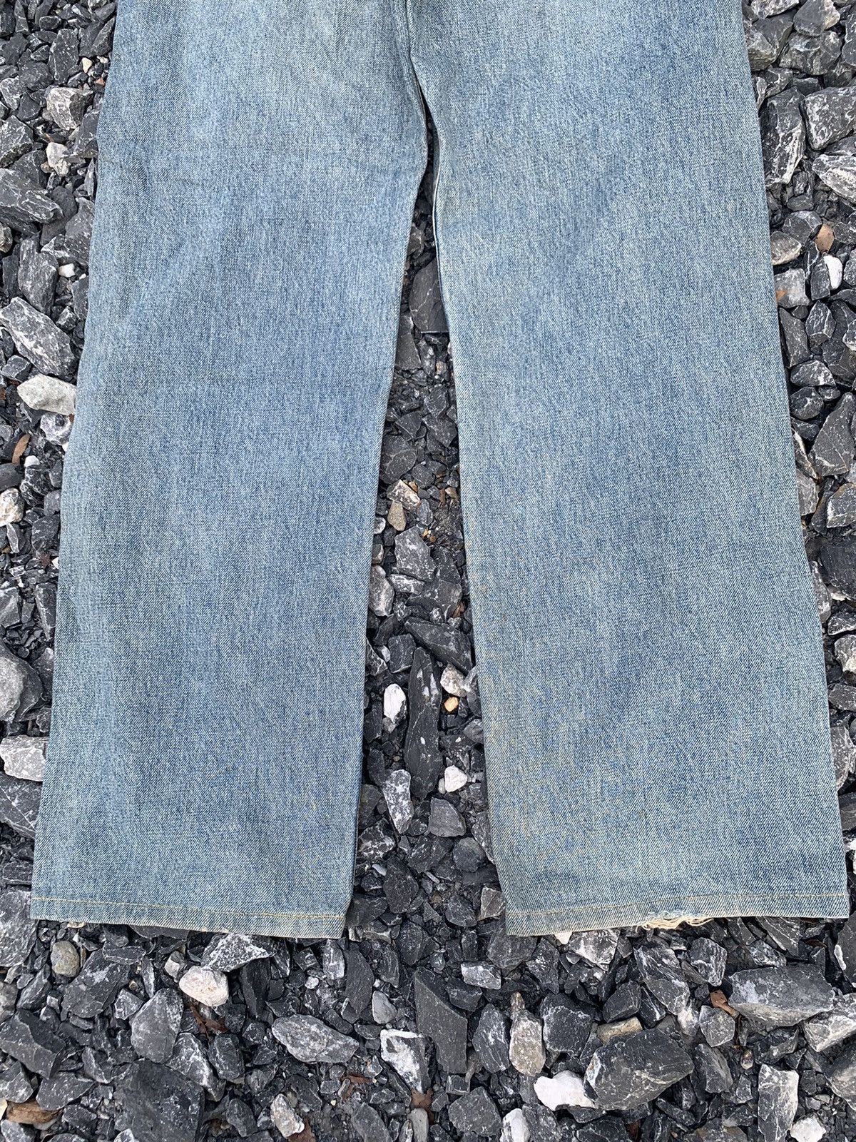 Kapital VINTAGE EDWIN 505X SELVEDGE BUTTON FLY DISTRESSED DENIM Size US 27 - 10 Thumbnail