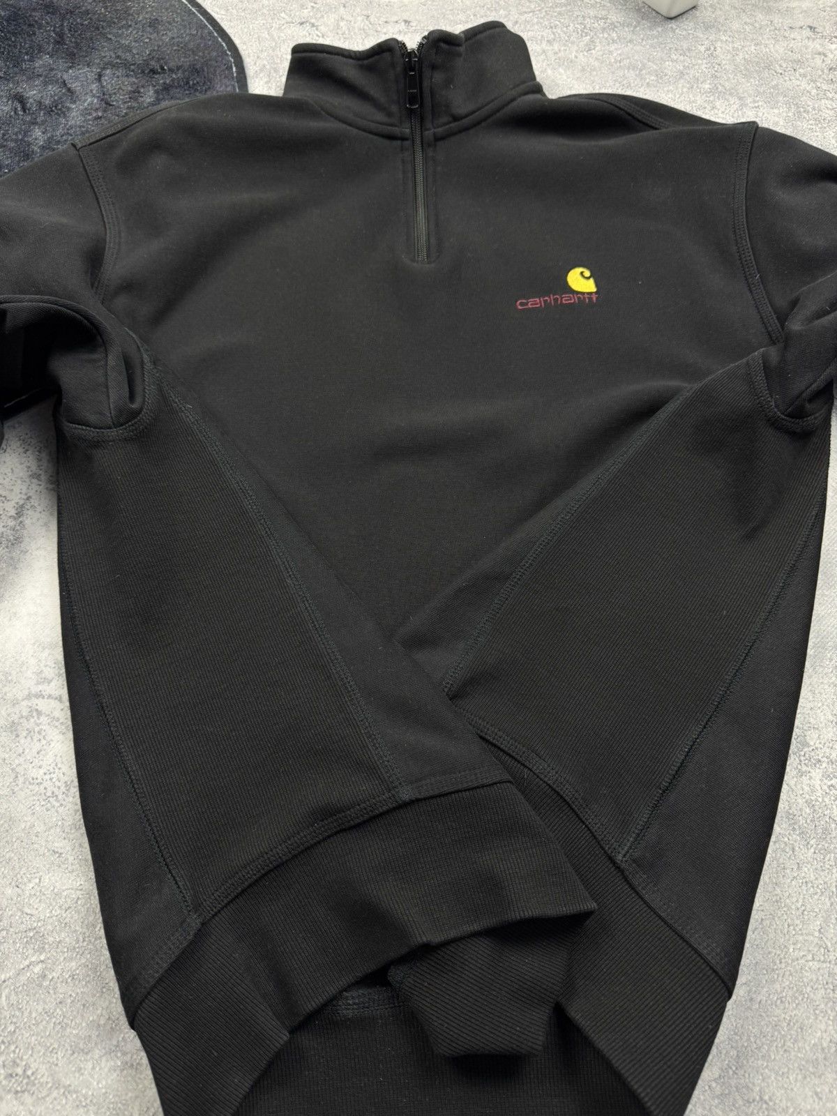 Carhartt Rare Vintage 1/3 Zip Sweatshirt Carhartt Small Logo Y2K Size US L / EU 52-54 / 3 - 8 Thumbnail
