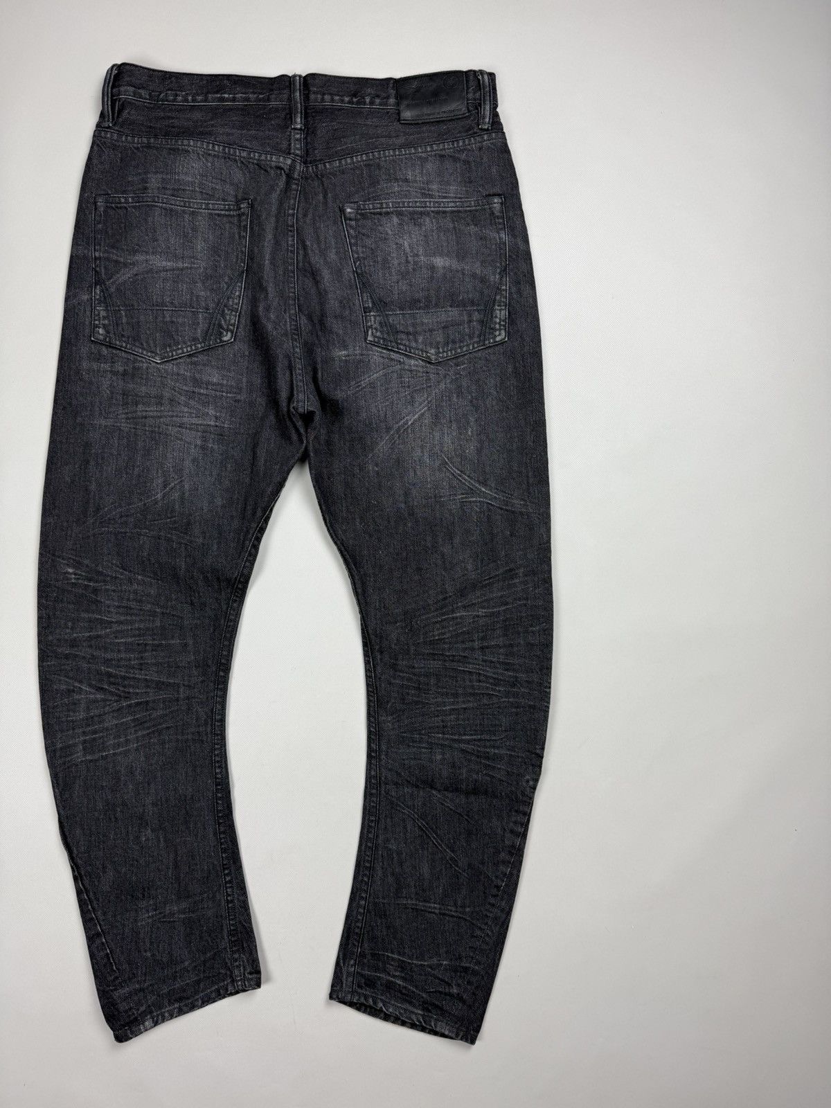Allsaints × Japanese Brand Allsaints Black NLS Split Men’s Jeans Size 32 Size US 32 / EU 48 - 18 Thumbnail