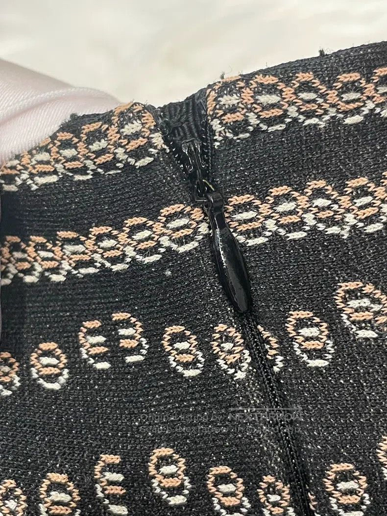 Alaia Alaia Caramel and Grey Fiber Skirt Size 25" / US 0 / IT 36 - 3 Thumbnail