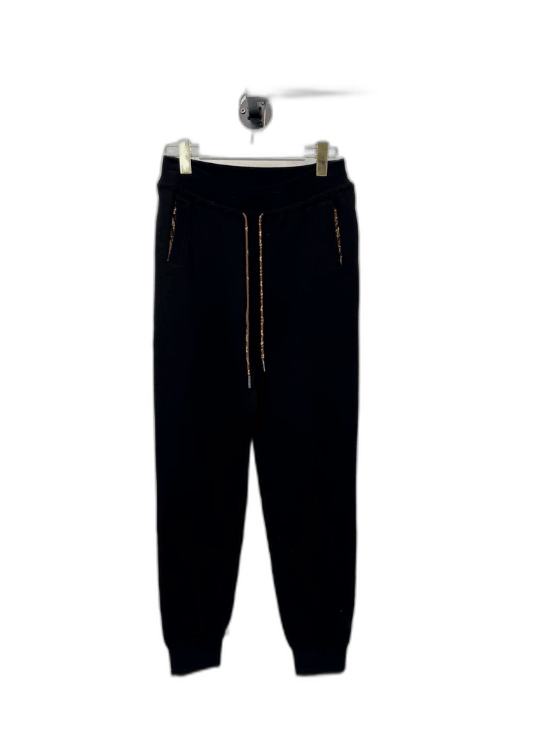 Louis Vuitton Louis Vuitton Women's Black Sweatpants Size 28" / US 6 / IT 42 - 1 Thumbnail