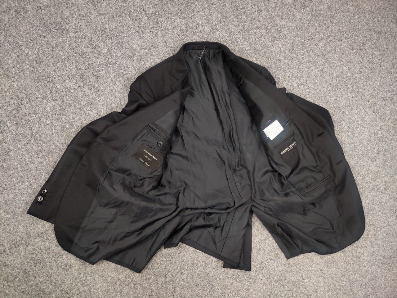 Ermenegildo Zegna Ermenegildo Zegna exclusive Mila blazer Dark wool Jacket Size 50R - 12 Thumbnail