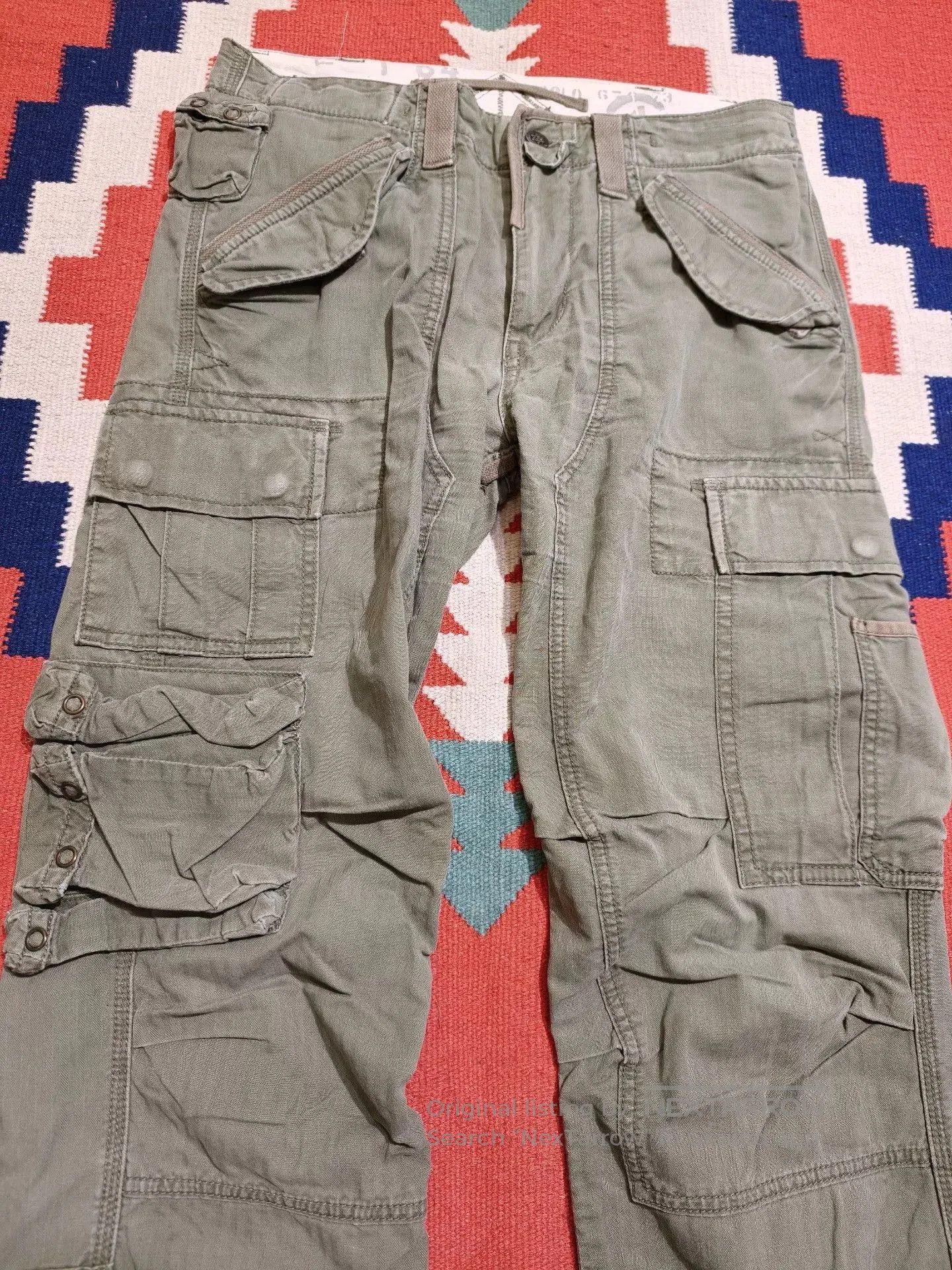 RRL Ralph Lauren RRL Ralph Lauren Vintage Cargo Paratrooper Pants. Size US 32 / EU 48 - 2 Thumbnail