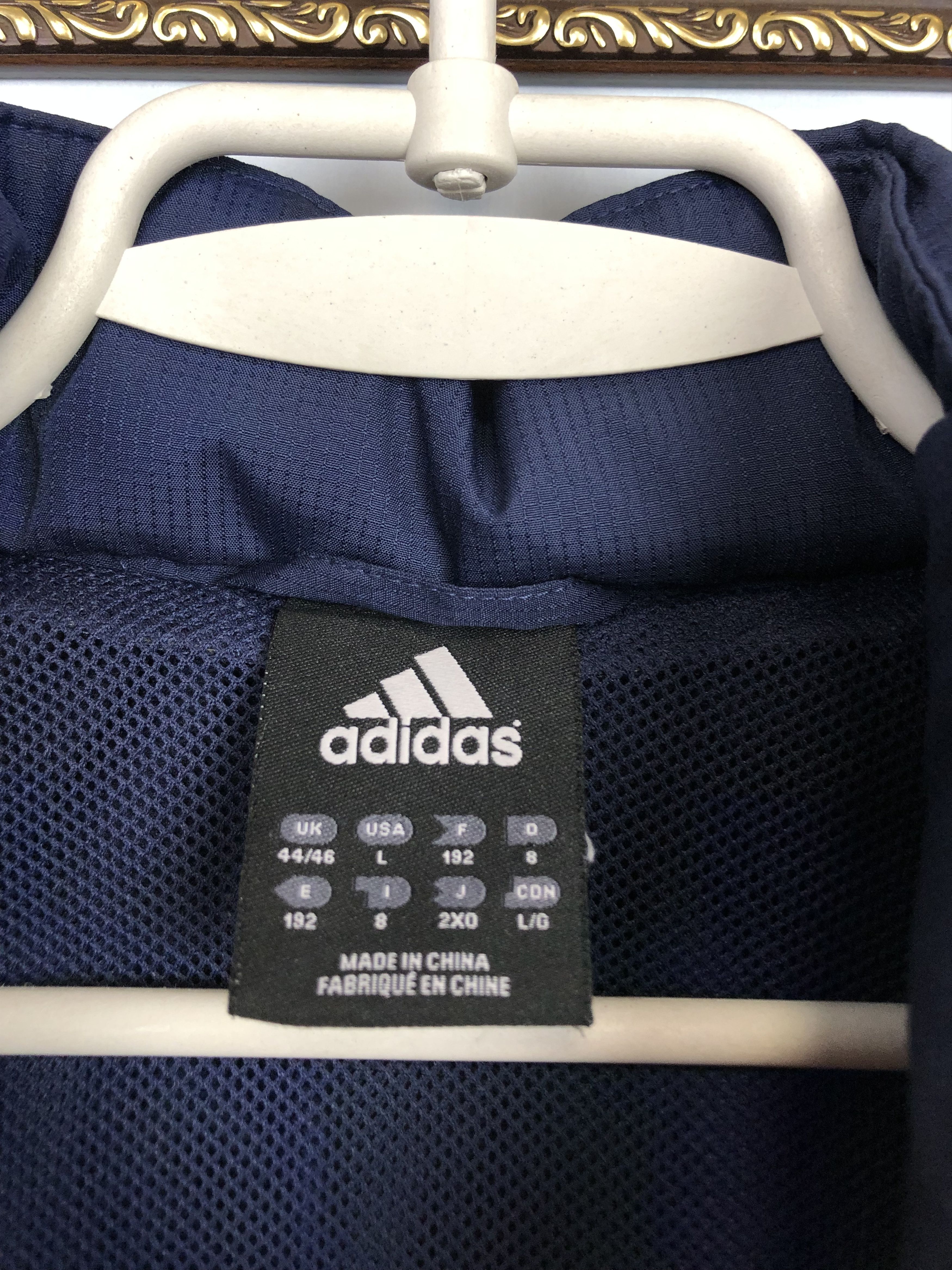 Adidas Vintage Adidas Chelsea Hooded Jacket Soccer Windbreaker Size US XL / EU 56 / 4 - 8 Thumbnail