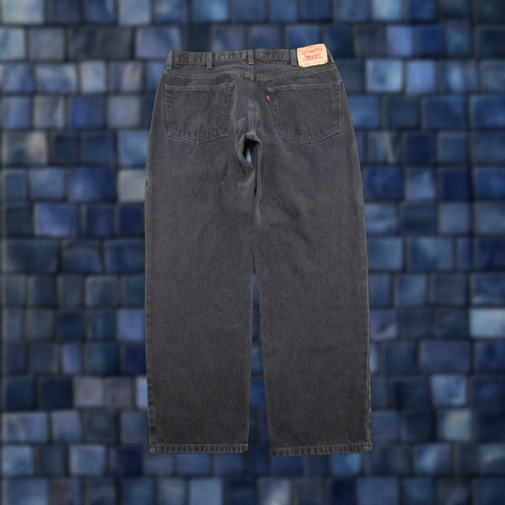 Levi's VINTAGE Levi's 500 Jeans Straight Black Denim Relaxed Fit 38x30 Men Size 38 5-Pocket Design Logo 90s/2000s Size US 38 / EU 54 - 1 Thumbnail