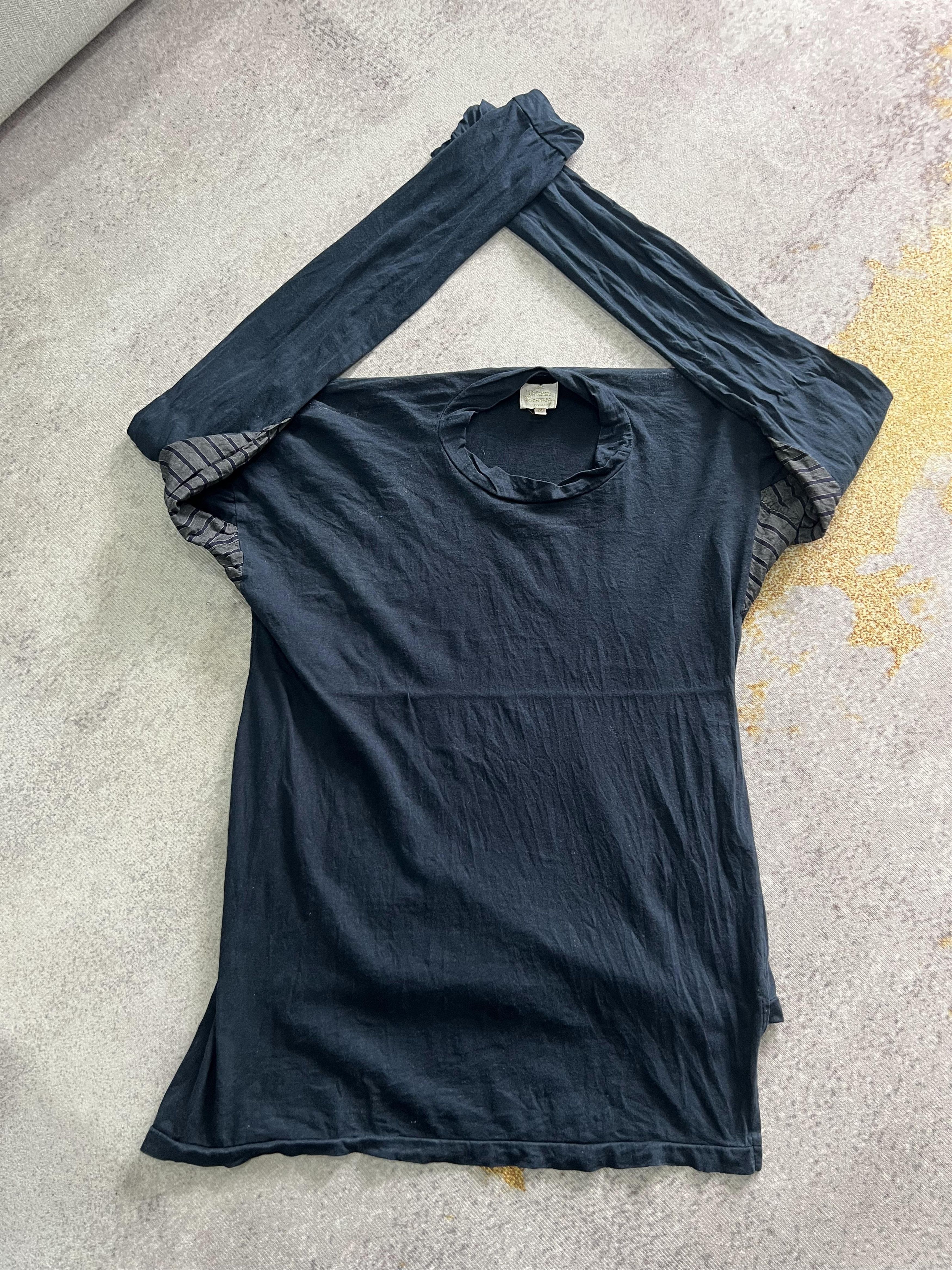 Vivienne Westwood Hebo top / Twisted asymmetric gold label Size M / US 6-8 / IT 42-44 - 1 Thumbnail
