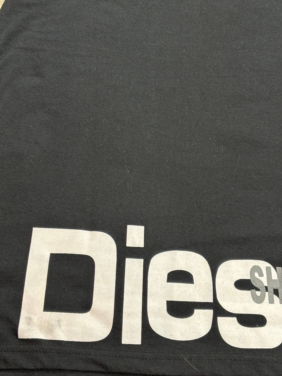 Diesel Diesel Black Graphic Big Logo Tee Shirt "SHOUT" - Size L Size US L / EU 52-54 / 3 - 4 Thumbnail