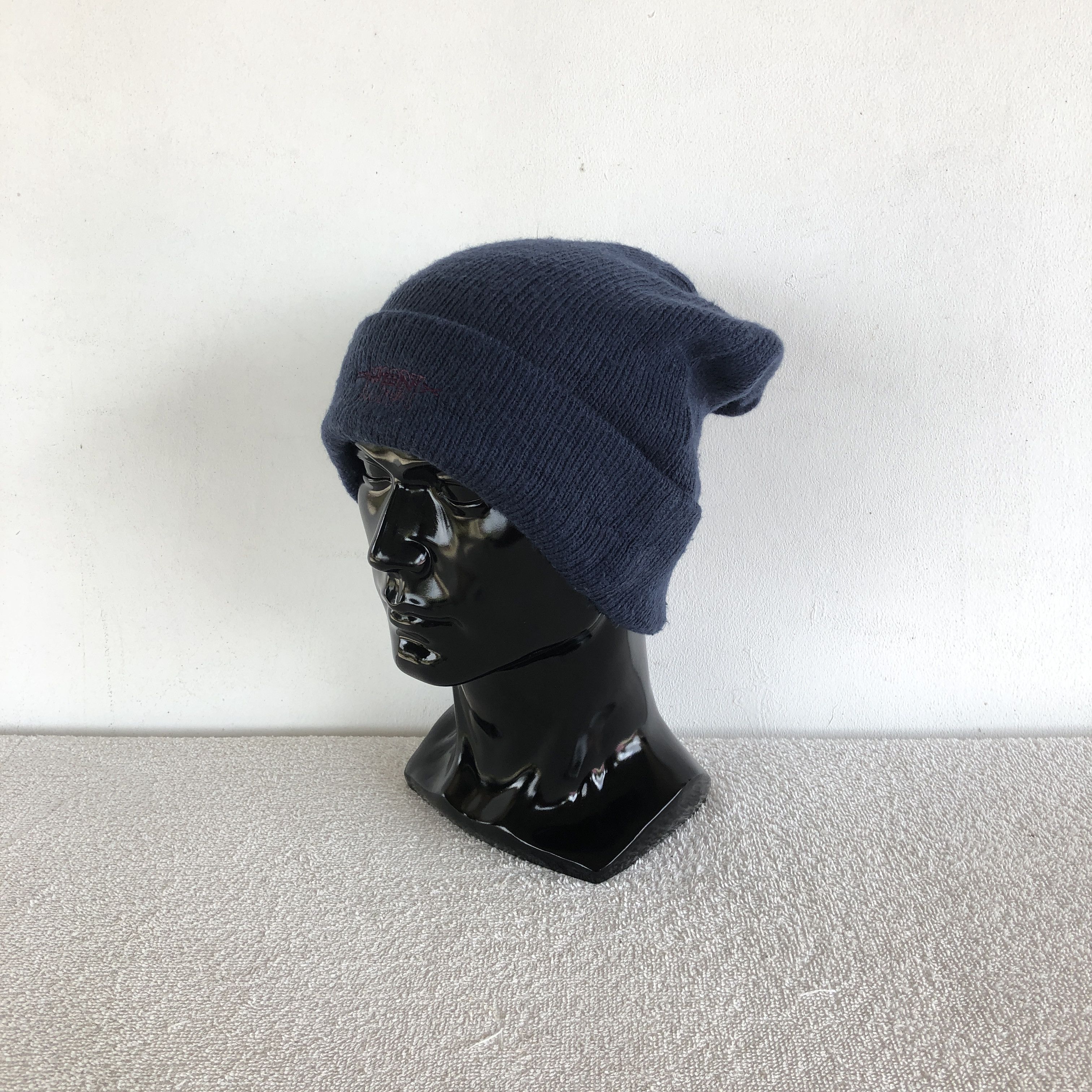 Japanese Brand Vintage Y2K Unknown Knitted Beanie Ski Snow Caps Hats Size ONE SIZE - 1 Thumbnail