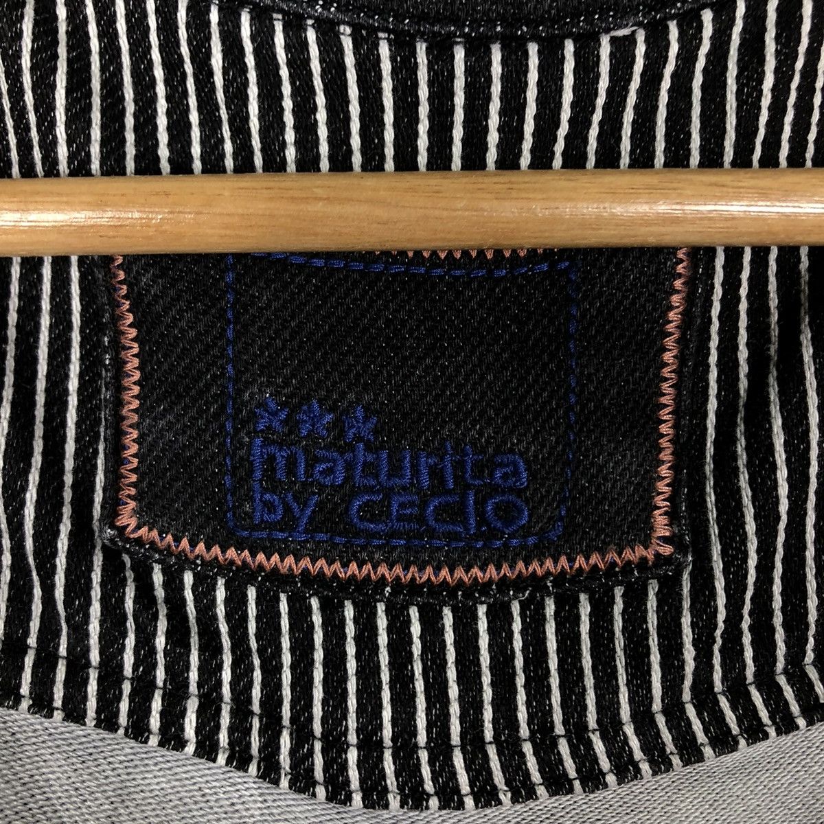 Japanese Brand 🔥VINTAGE BIKER JACKET PUNK DESIGN MATURITA BY CECIO JAPAN Size US S / EU 44-46 / 1 - 18 Thumbnail
