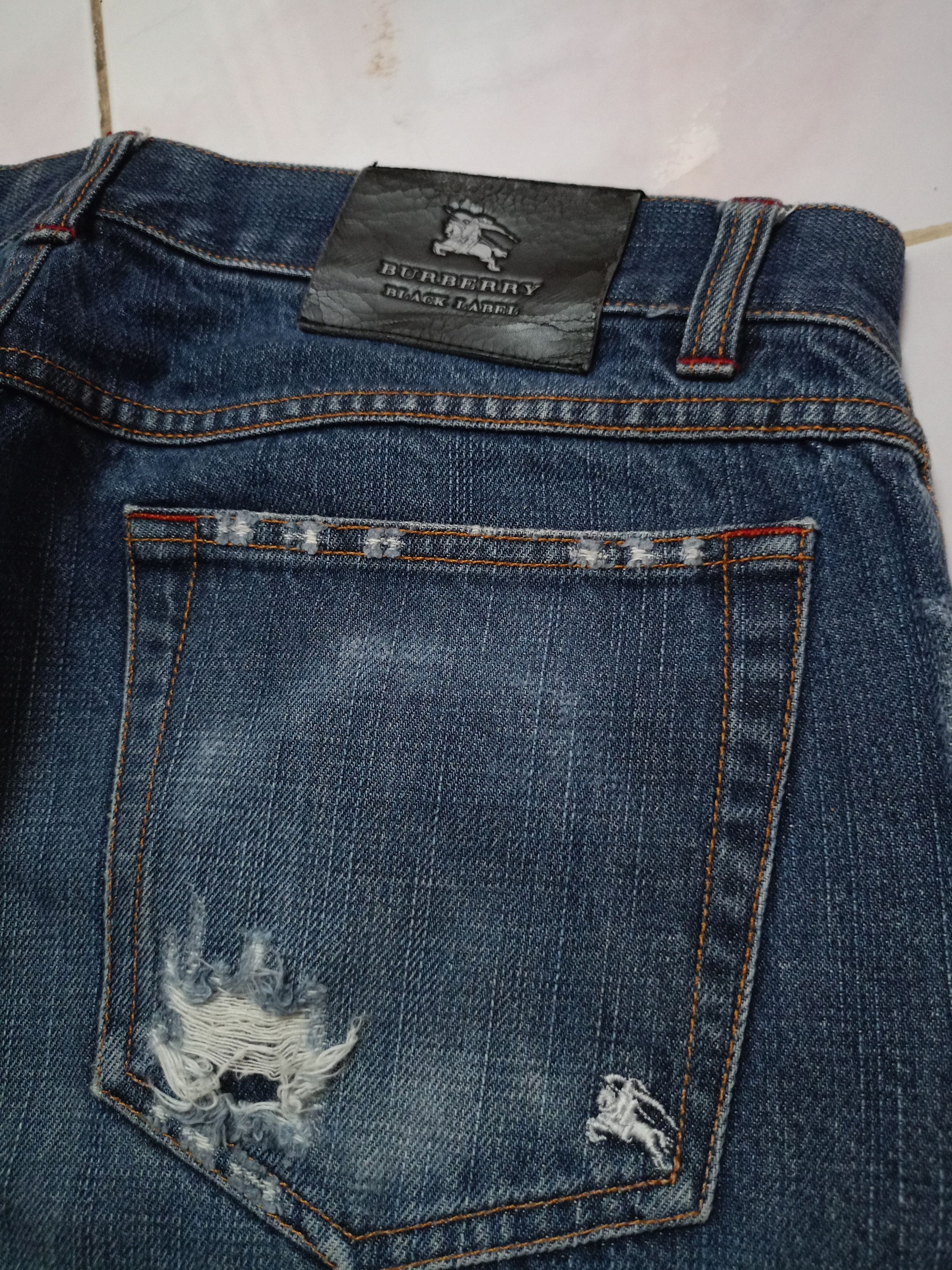 Burberry × Japanese Brand Vintage Distressed X Burberrys black label Size US 34 / EU 50 - 3 Thumbnail