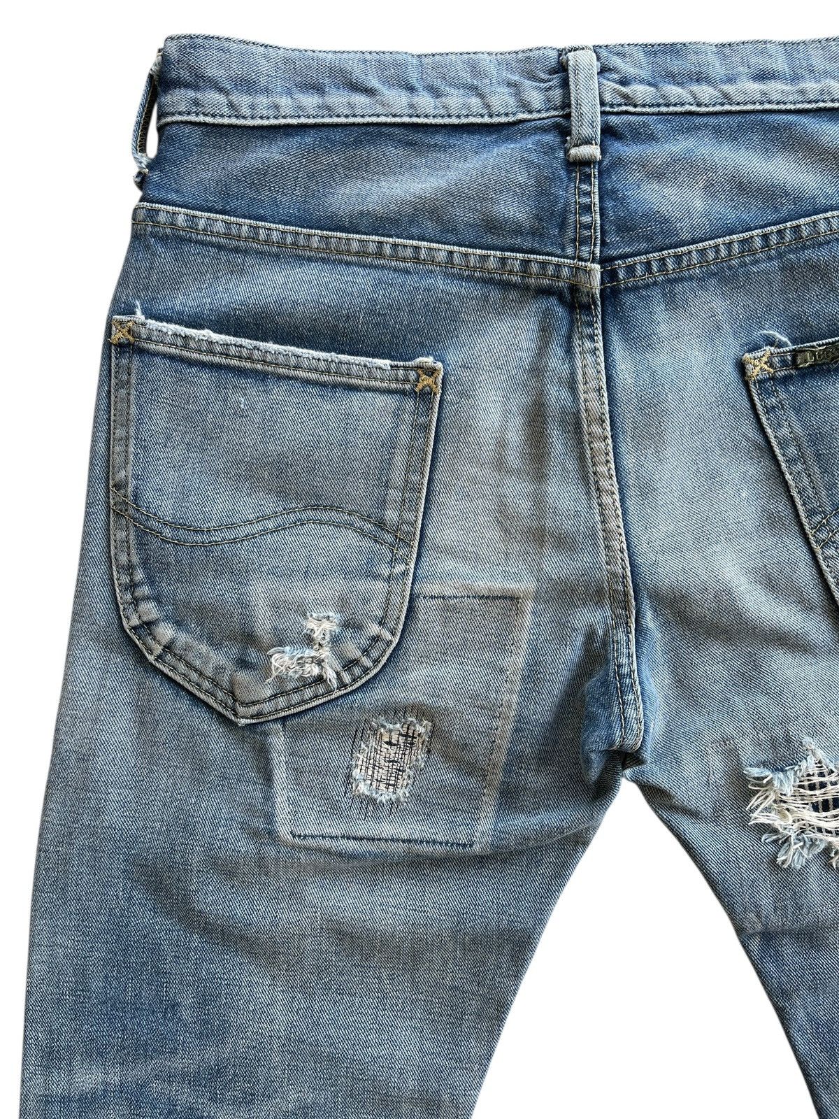 Lee LEE x AKM Patchwork Distressed Denim Size US 32 / EU 48 - 11 Thumbnail