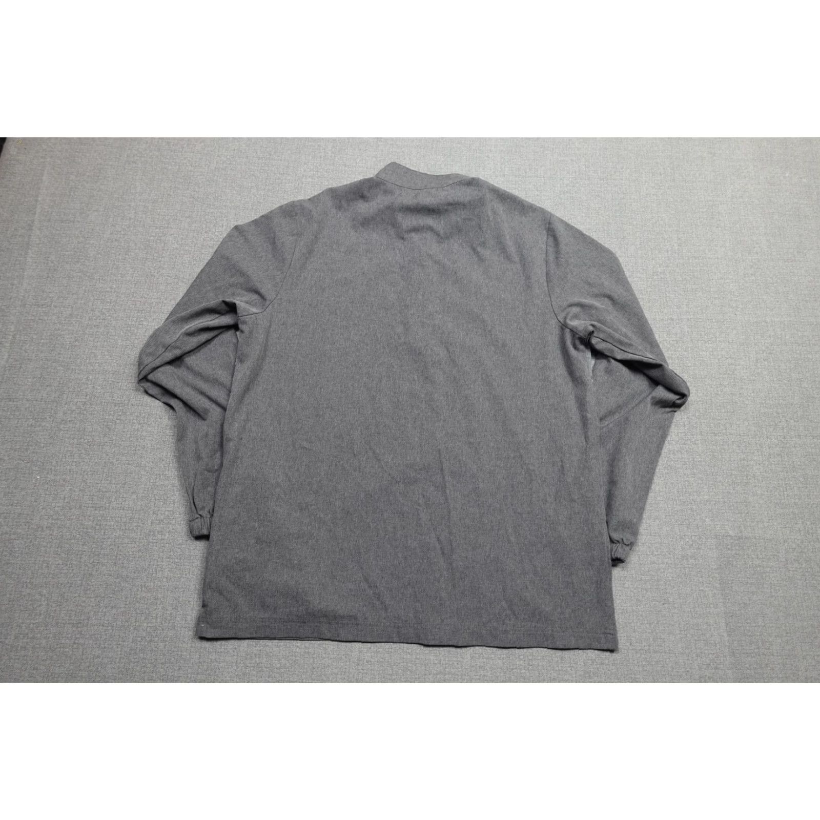 TravisMathew TravisMathew Balboa Quarter Zip Pullover Mens XL Gray Colorblock Golf Stretch Shirt Size US XL / EU 56 / 4 - 4 Thumbnail