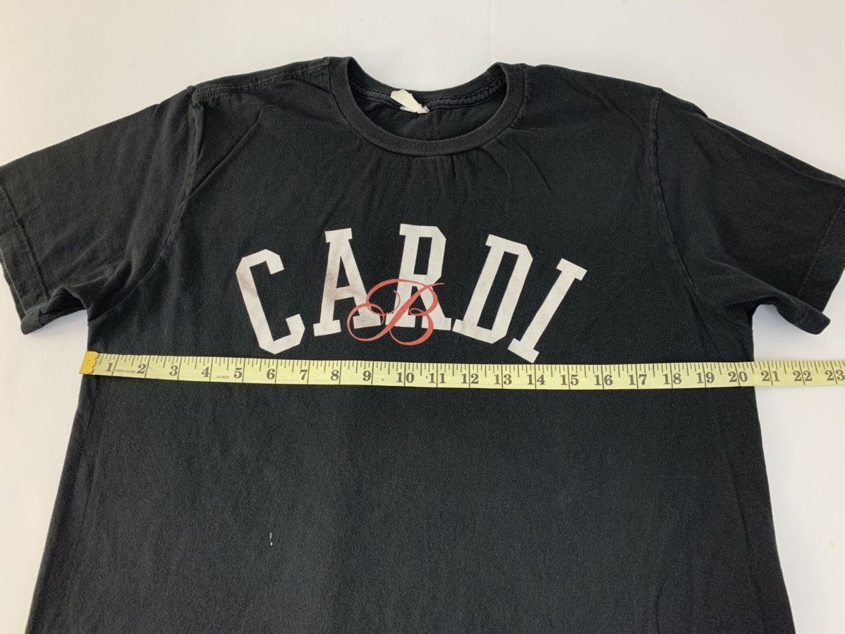 Rap Tees Cardi B American Rapper Singer Spell Out Printed Tee Size US M / EU 48-50 / 2 - 7 Thumbnail