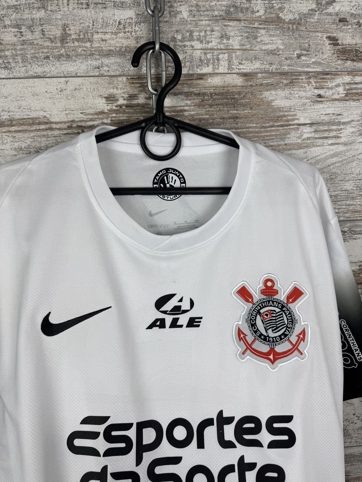 Nike Camisa Nike Masculina Corinthians Yuri Alberto 9 T-Shirt tee Size US XL / EU 56 / 4 - 6 Thumbnail
