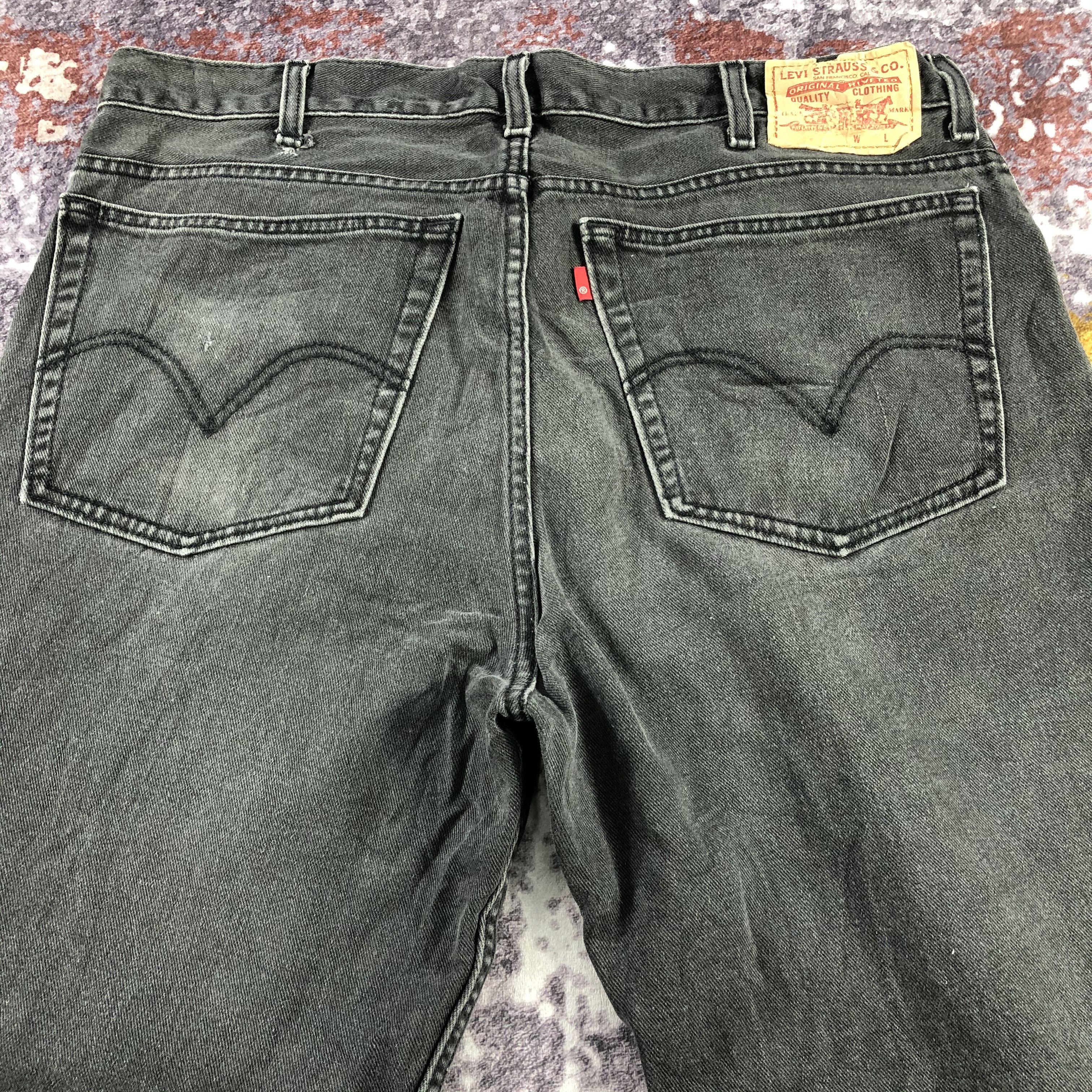 Levi's × Vintage Vintage Faded Black Levis Jeans-JM3062 Size US 37 - 5 Thumbnail
