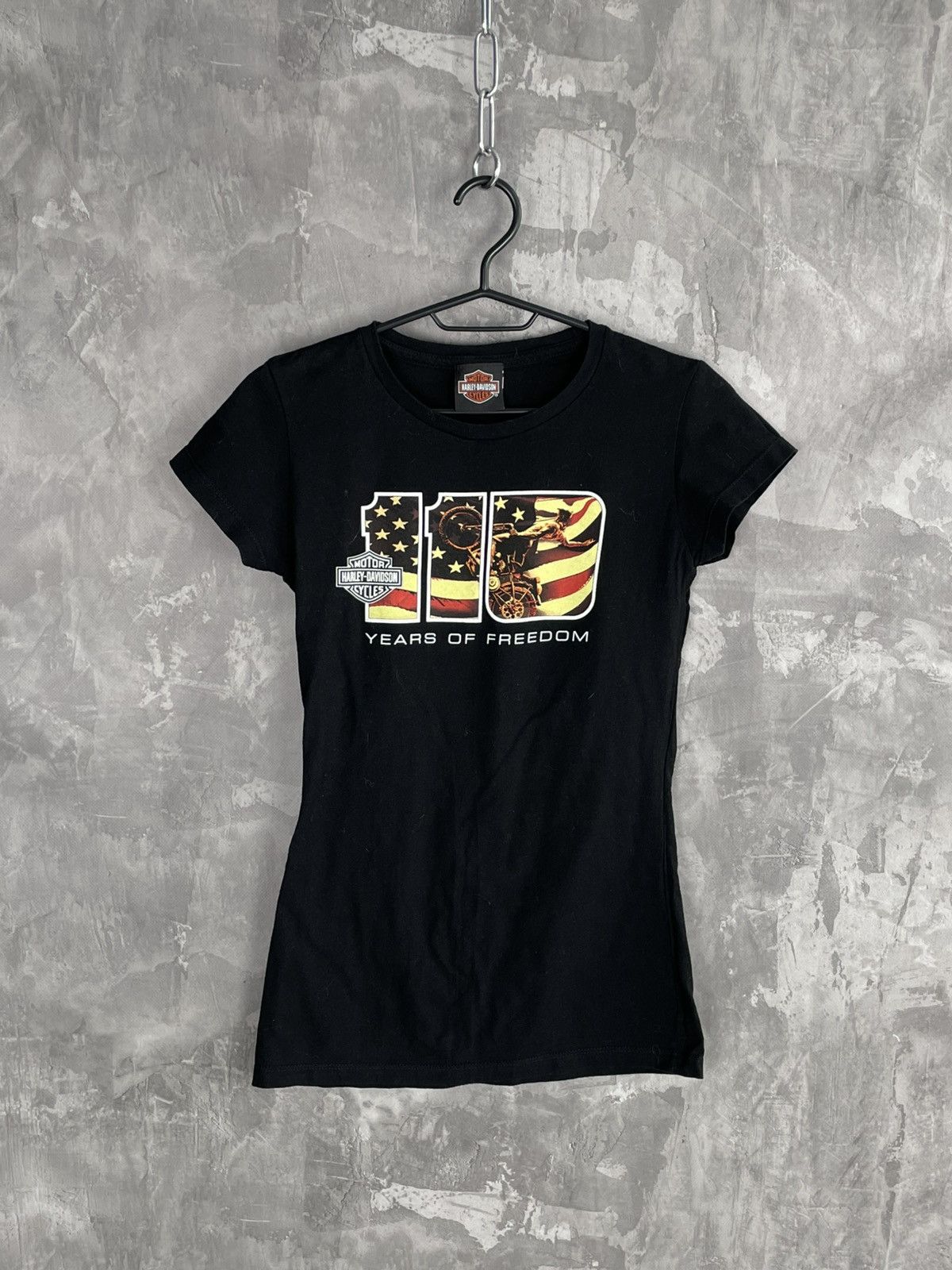 Harley Davidson × Vintage Vintage Y2K Harley Davidson Printed Retro 00s Tank Top Size M / US 6-8 / IT 42-44 - 1 Thumbnail