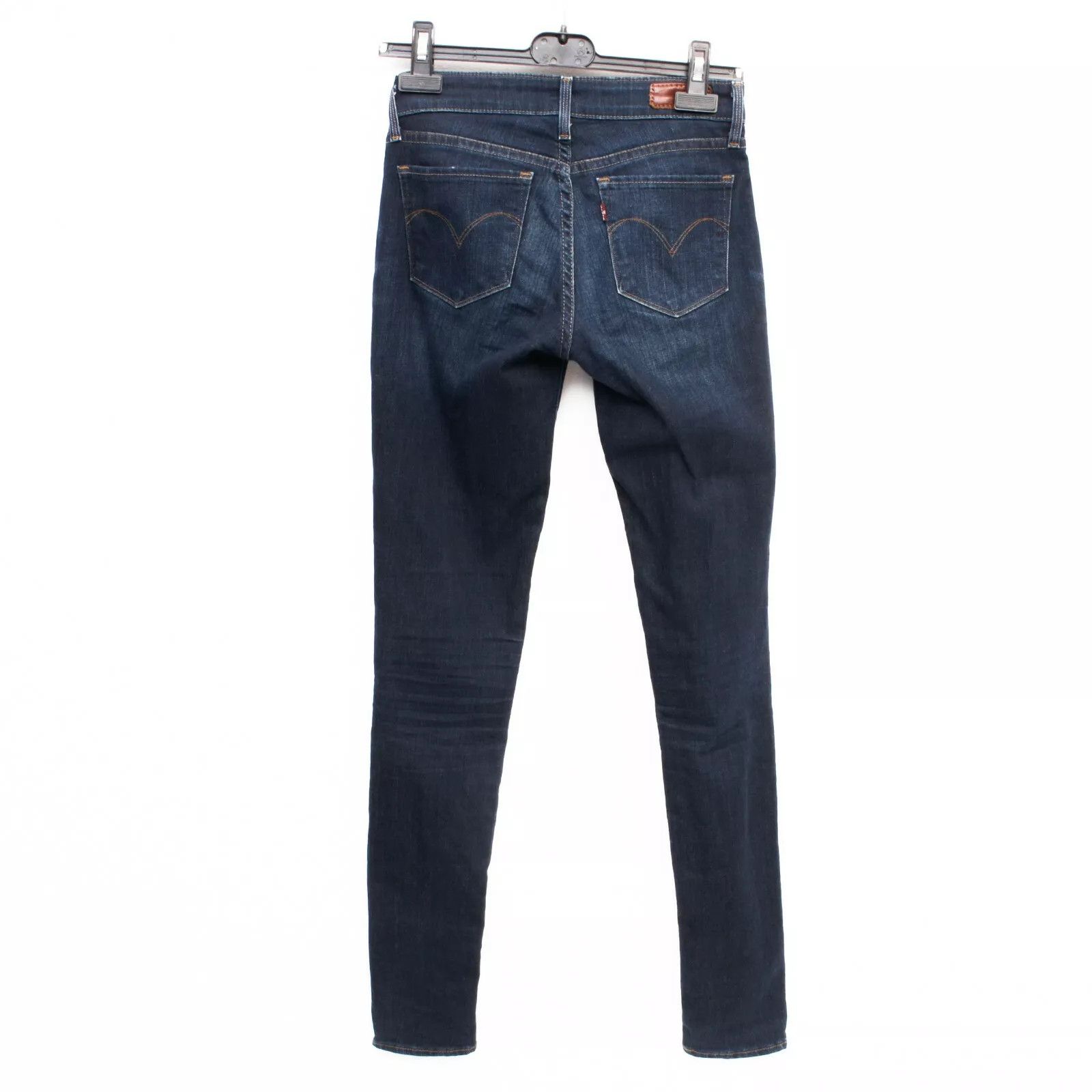 Levi's STRAUSS Demi Curve Modern Rise Women W25 L34 Skinny Trousers Size 25" / US 0 / IT 36 - 8 Thumbnail