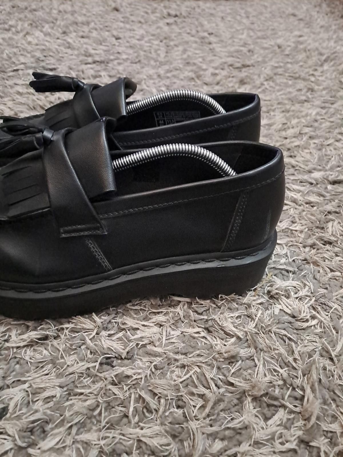 Dr. Martens Dr Martens Adrian Vegan Quad Black Smooth Shoes Uk 9.5 Size US 10.5 / EU 43-44 - 3 Thumbnail