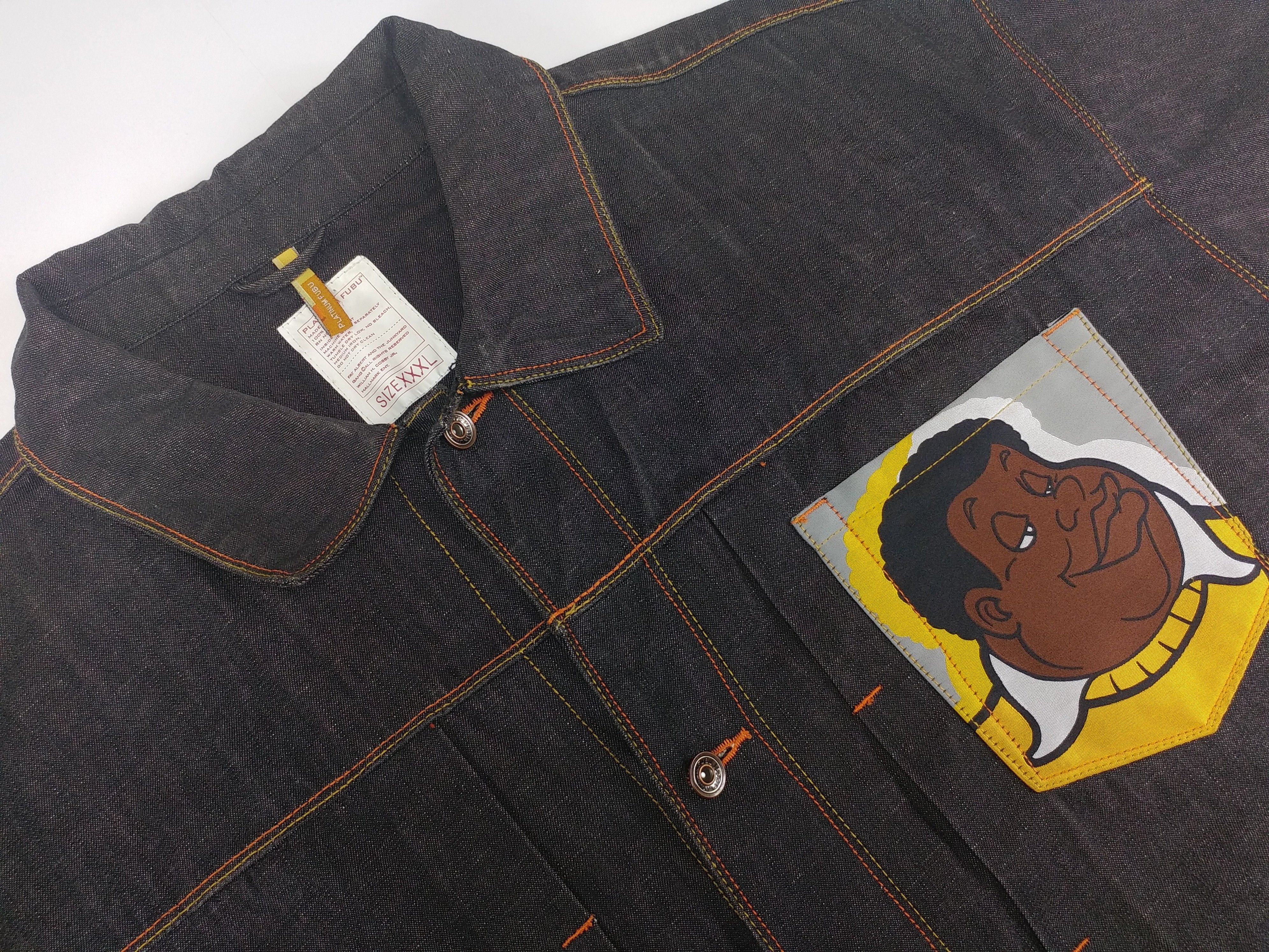Fubu Platinum Fubu jacket, Fat Albert denim 90s hip-hop 1990s 3XL Size US XXL / EU 58 / 5 - 6 Thumbnail