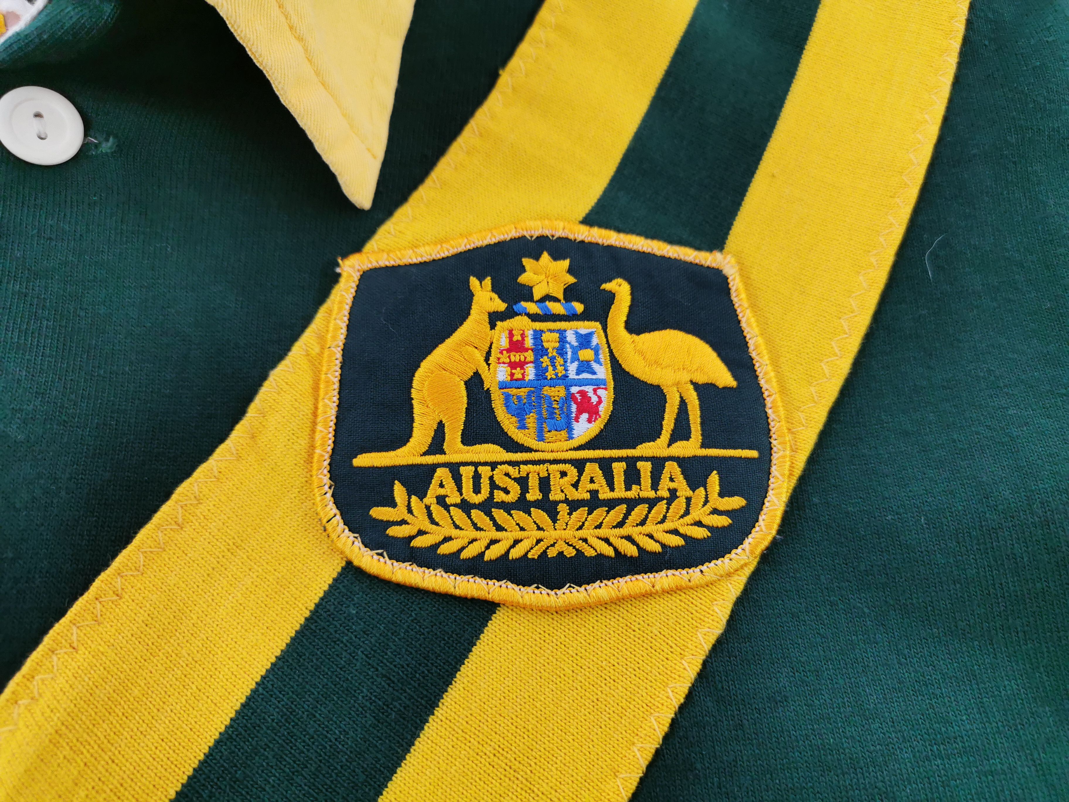 Vintage Vintage 90s National Australia Rugby by Good Fellows Polo T Size US M / EU 48-50 / 2 - 4 Thumbnail