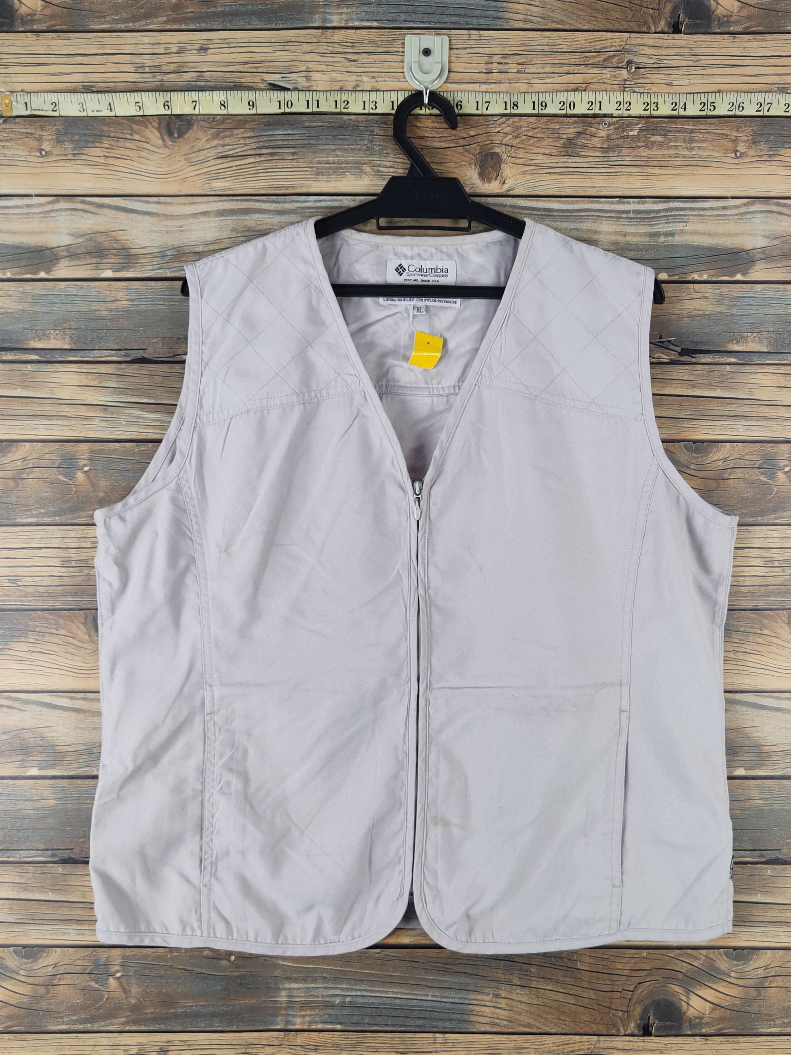 Columbia × Vintage DL Columbia Gray vintage Vests #2681 Size US XL / EU 56 / 4 - 1 Thumbnail