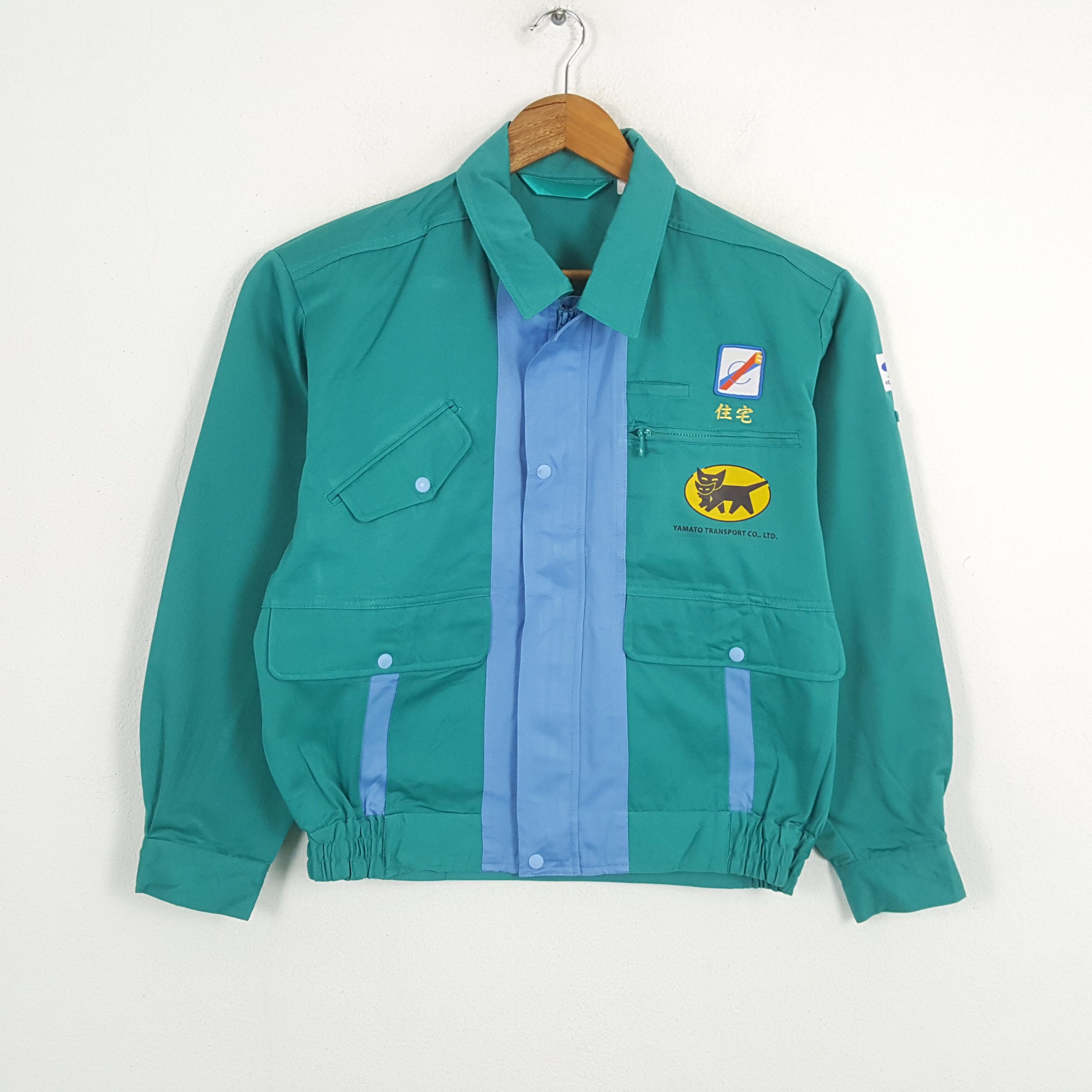 Japanese Brand × Vintage Vintage YAMATO TRANSPORT Japanese Racing Custom Jacket Size US L / EU 52-54 / 3 - 3 Thumbnail
