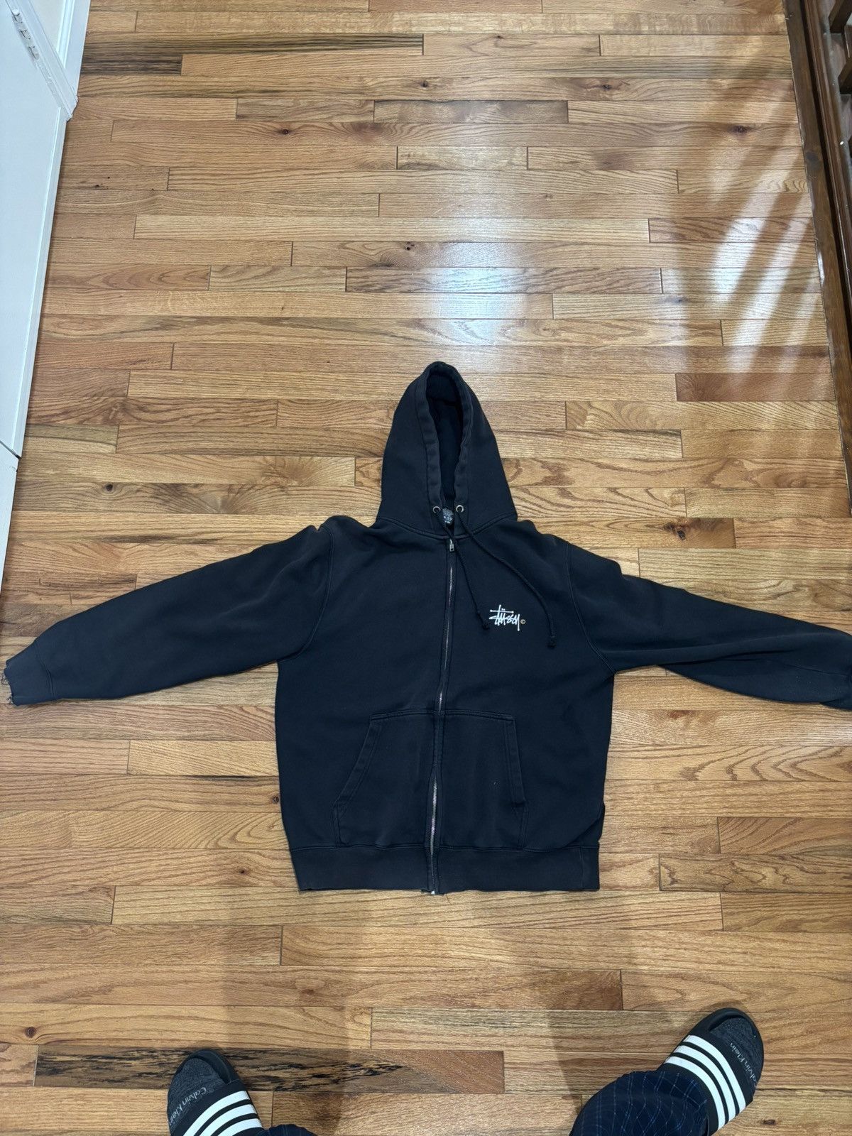 Stussy Thrashed Stussy Zip-Up Size US L / EU 52-54 / 3 - 1 Thumbnail