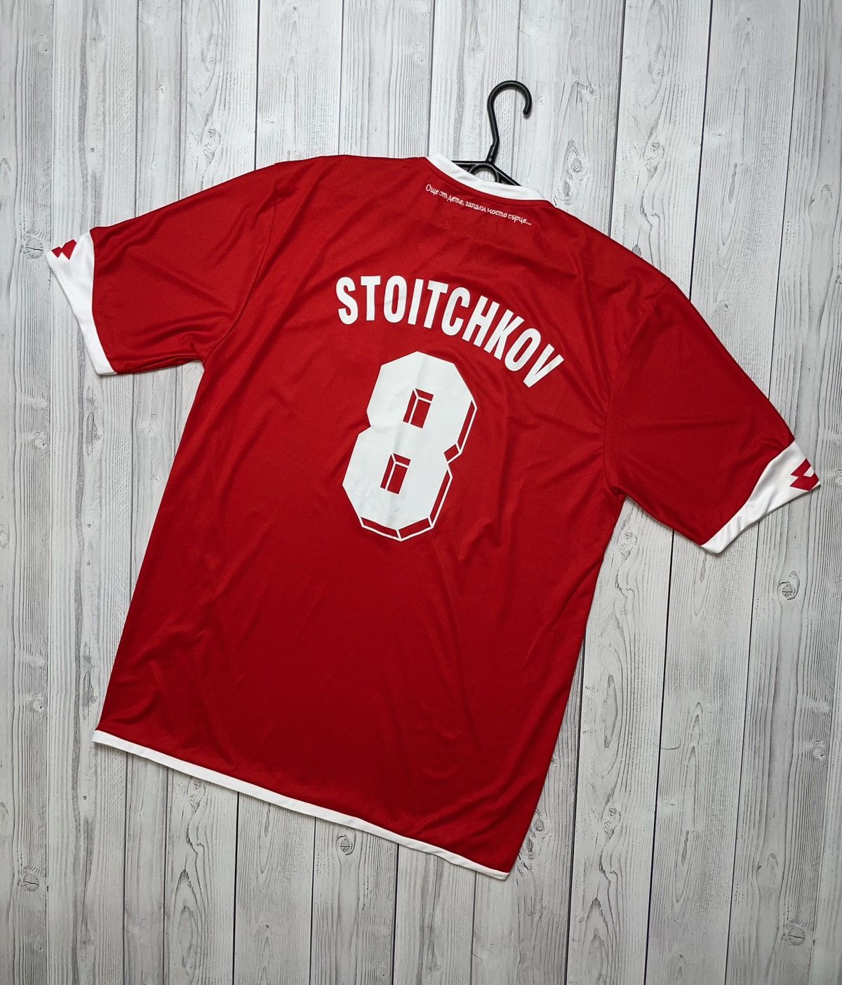 Vintage Vintage lotto soccer jersey CSKA Bulgari 8 Stoitchkov XXL Size US XXL / EU 58 / 5 - 1 Thumbnail