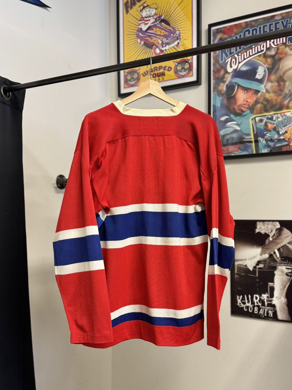 NHL 1960s Athletic Knitweal Montreal Canadiens Hockey Jersey Size US M / EU 48-50 / 2 - 2 Thumbnail