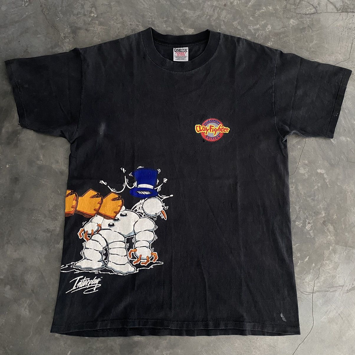 Nintendo × Vintage Vintage rare clay fighter tournament t-shirt promo Size US XL / EU 56 / 4 - 1 Thumbnail