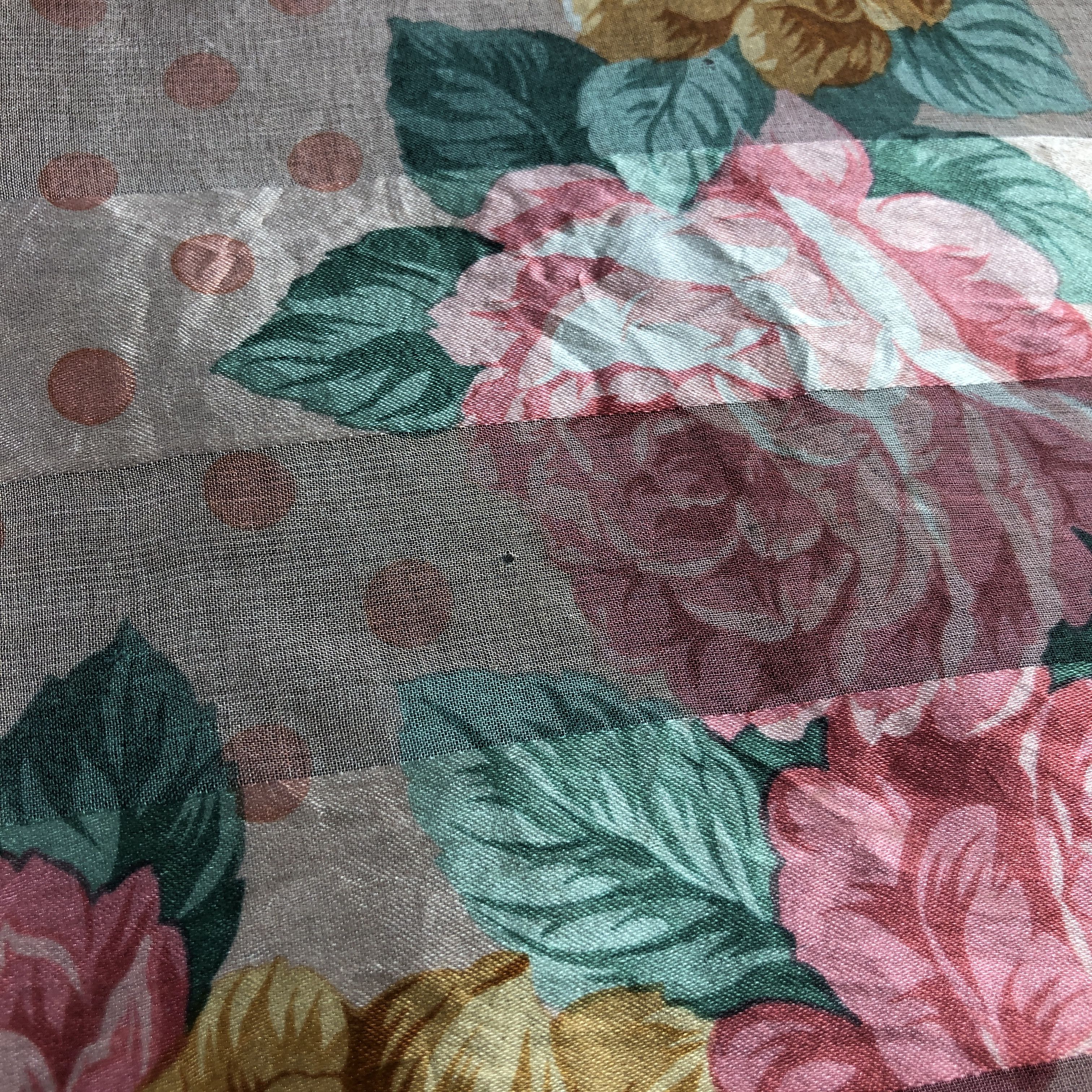 Mario Valentino Mario Valentino Luxury Floral Silk Scarf M1211 Size ONE SIZE - 12 Thumbnail