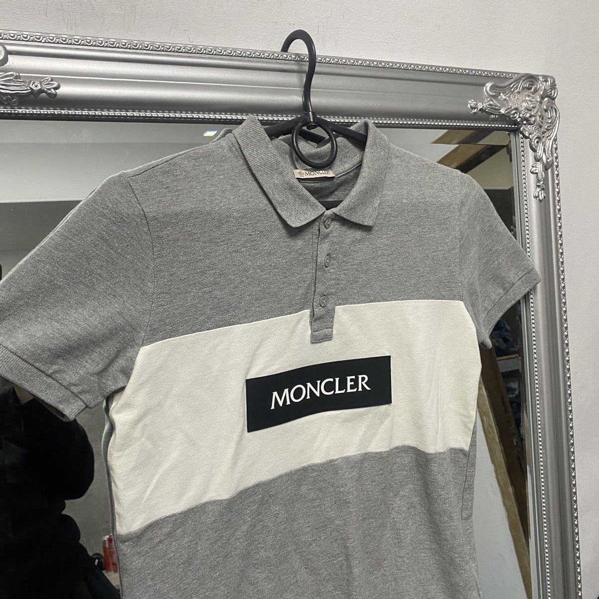 Moncler Moncler polo T shirt Big Logo Size US XS / EU 42 / 0 - 4 Thumbnail