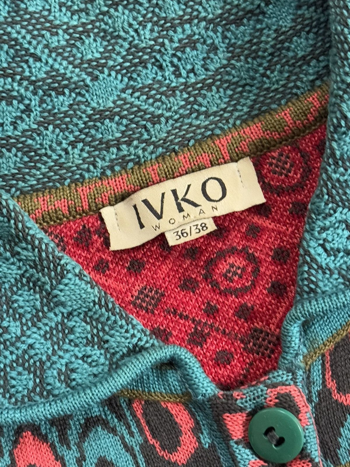 Dale Of Norway × Designer × Moods of Norway Ivko 36/38 anthracite button up cardigan sweater knitwear Size S / US 4 / IT 40 - 8 Thumbnail