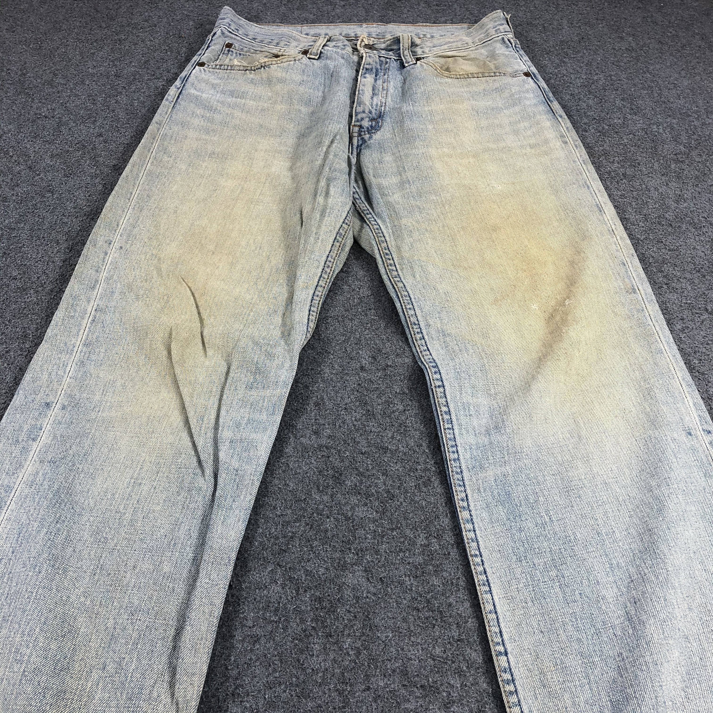 Levi's × Vintage Vintage Light Wash Levis 502 Jeans-JM1372 Size US 31 - 3 Thumbnail
