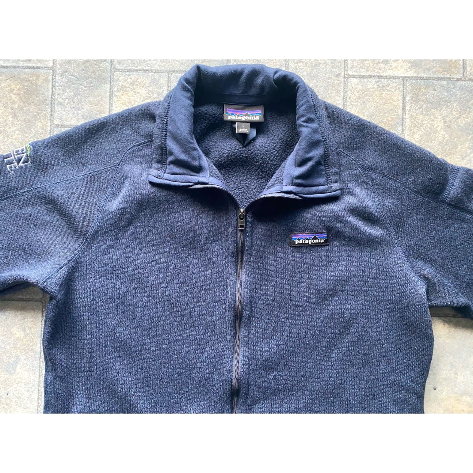 Patagonia Patagonia Sweatshirt Full Zip Women L Blue Embroidered Size L / US 10 / IT 46 - 4 Thumbnail