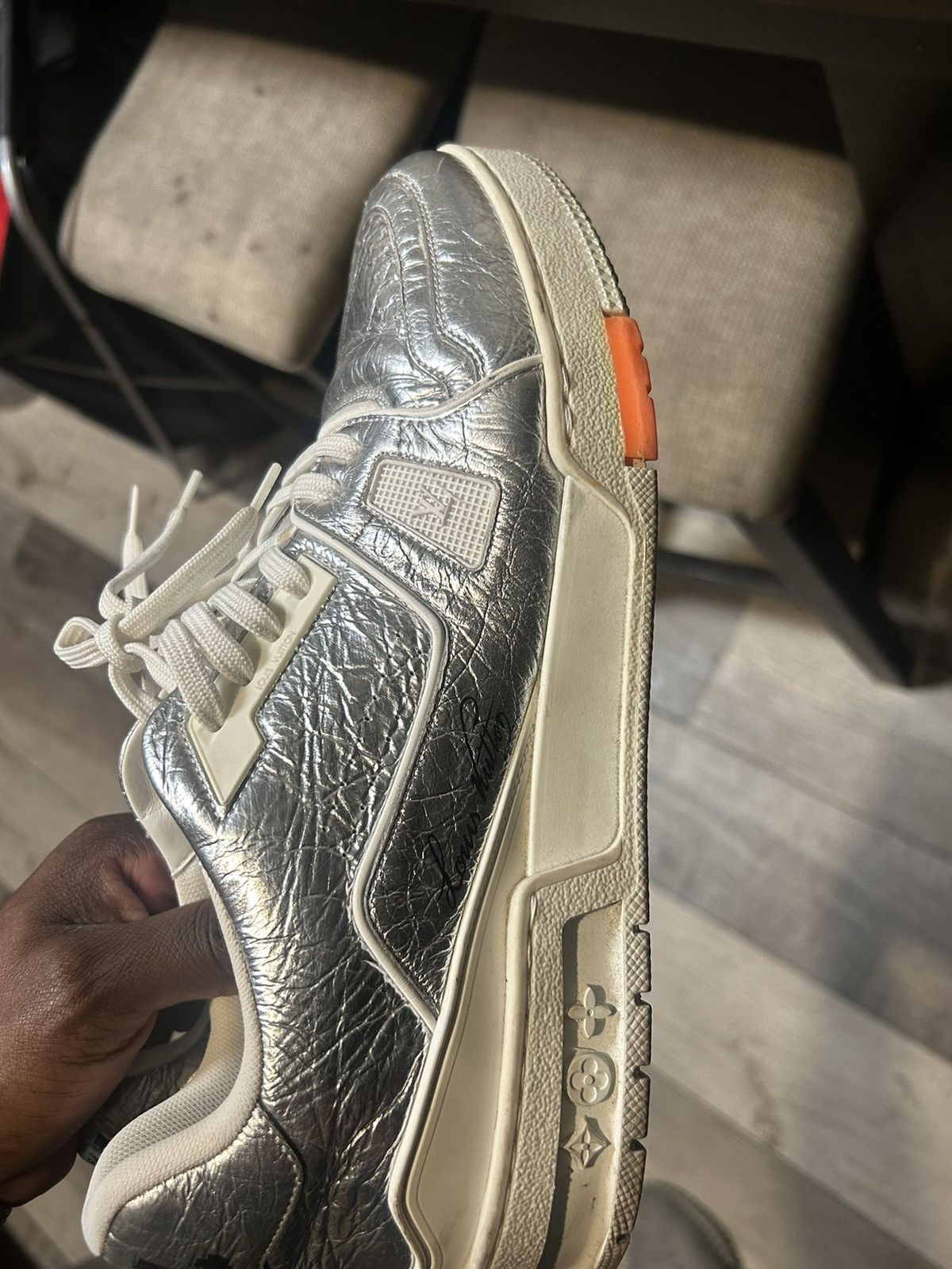 Louis Vuitton Louis Vuitton “54” Virgil Low top Size US 10 / EU 43 - 10 Thumbnail