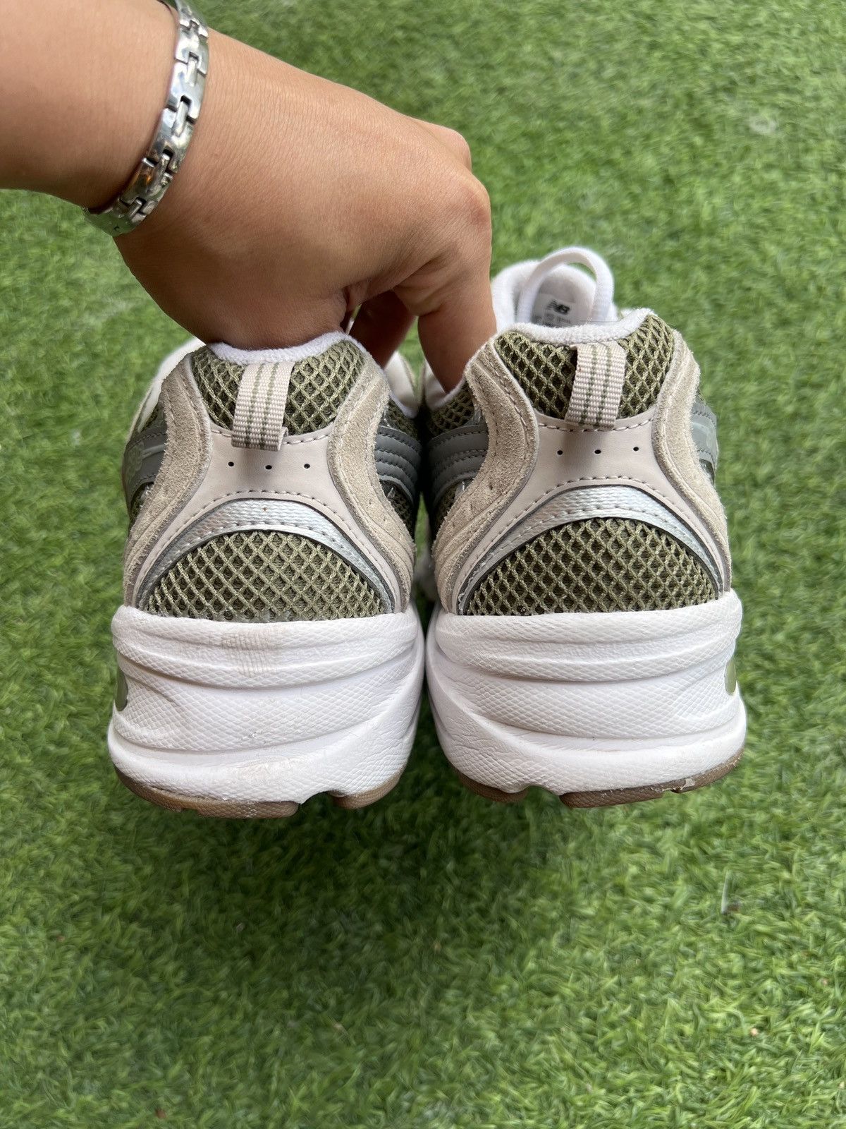 New Balance Rare 💥New Balance 530 Olive Grey MR530GA Size US 10.5 / EU 43-44 - 3 Thumbnail