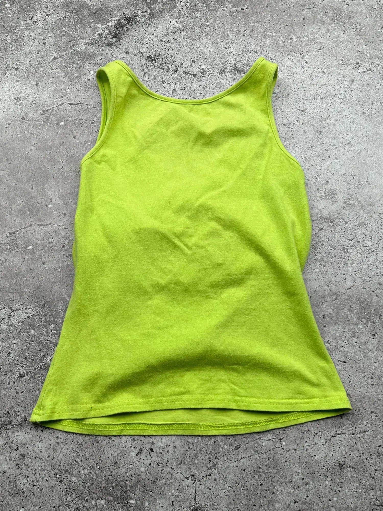 Vintage Vintage Assymetry Tank Top C300(V366)(E8) Size XS / US 0-2 / IT 36-38 - 2 Thumbnail