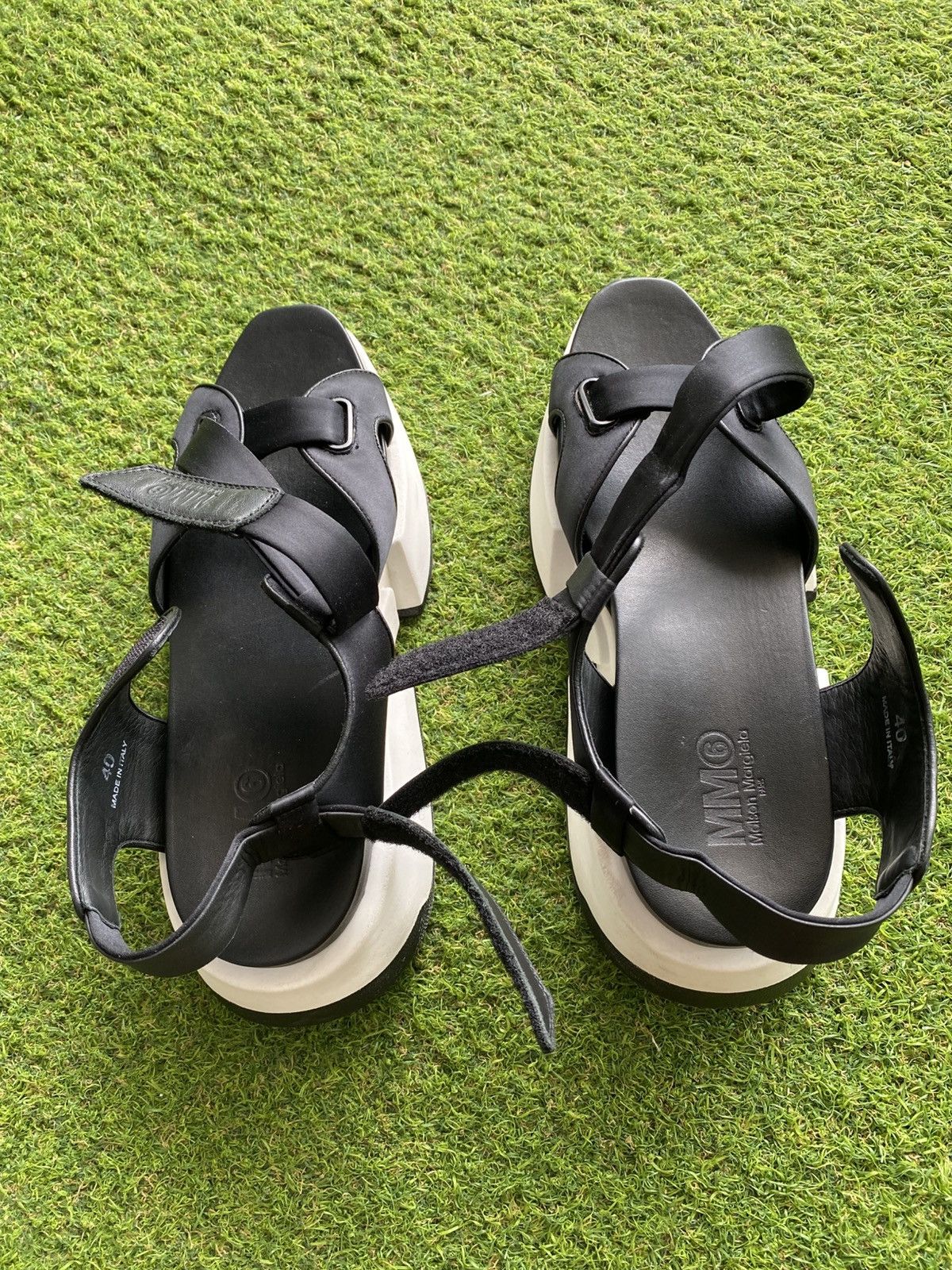 Maison Margiela MM6 MAISON MARGIELA STRAP SANDALS Size US 10 / IT 40 - 11 Thumbnail