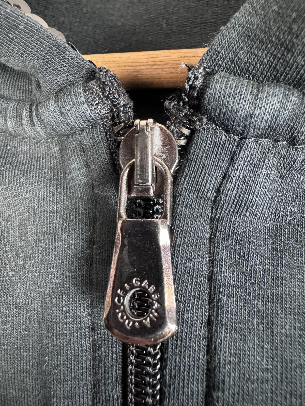 Dolce & Gabbana Vintage Y2K zip up sequin hoodie Dolce Gabbana Big logo Size XS / US 0-2 / IT 36-38 - 4 Thumbnail